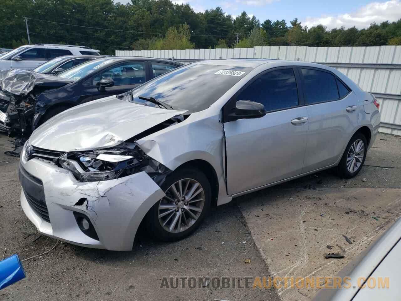 2T1BURHE8GC744706 TOYOTA COROLLA 2016