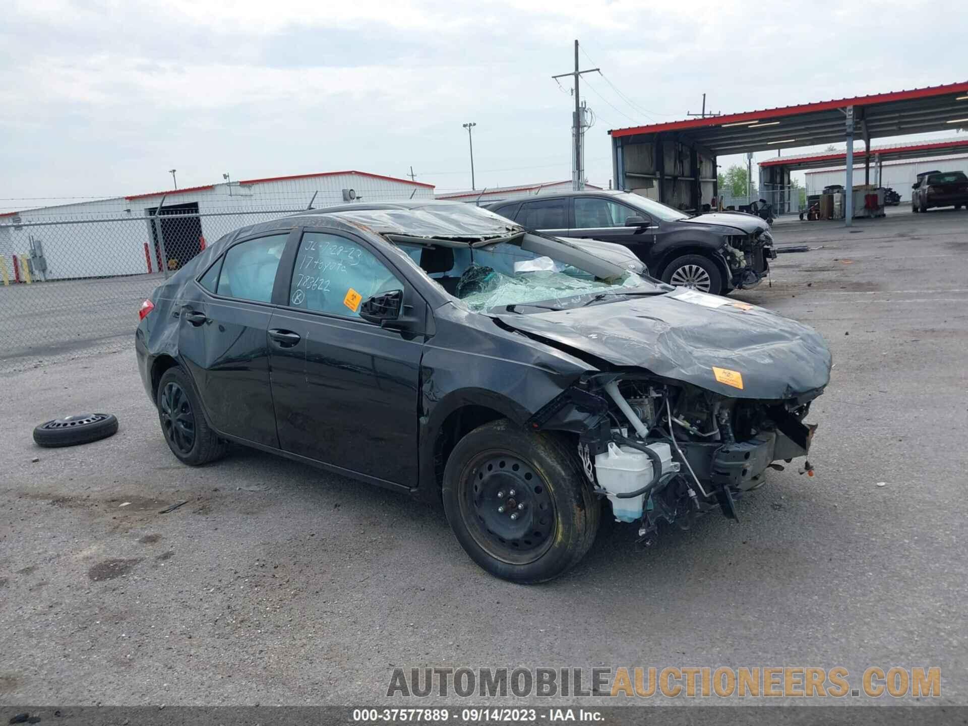 2T1BURHE8HC783622 TOYOTA COROLLA 2017