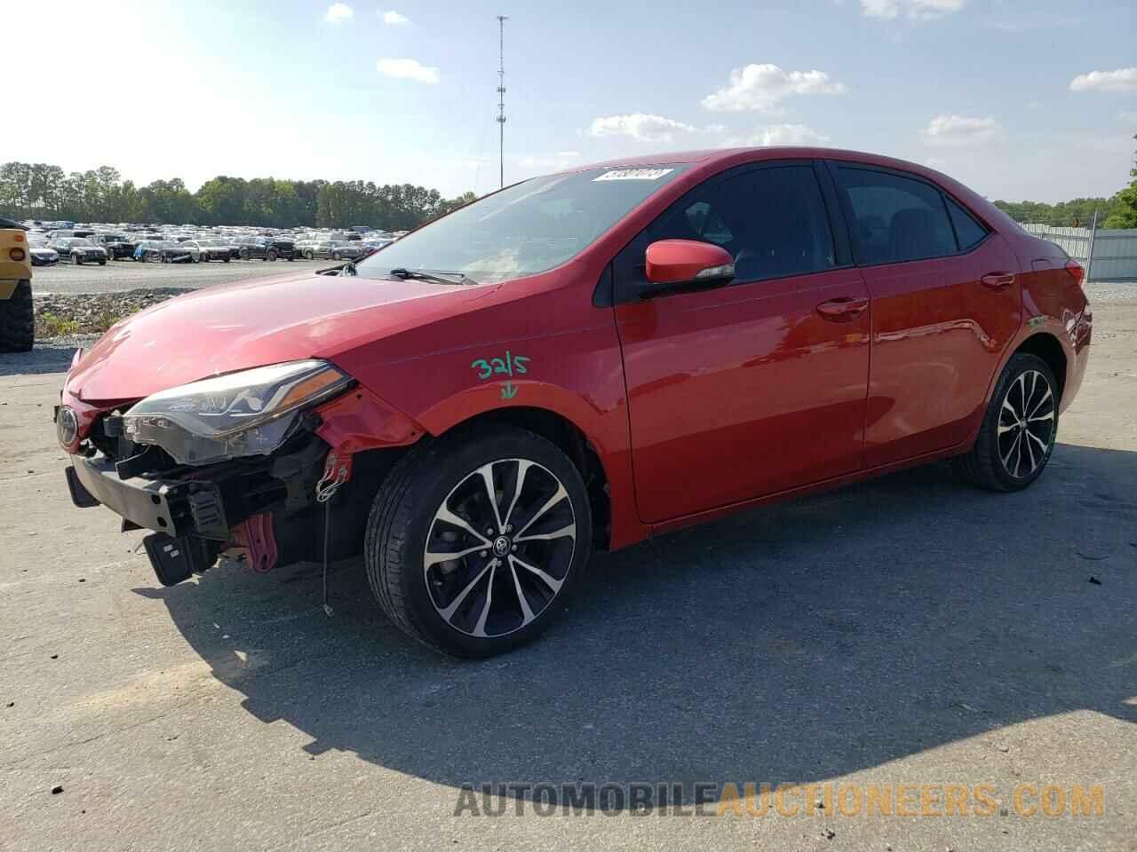 2T1BURHE8HC922695 TOYOTA COROLLA 2017