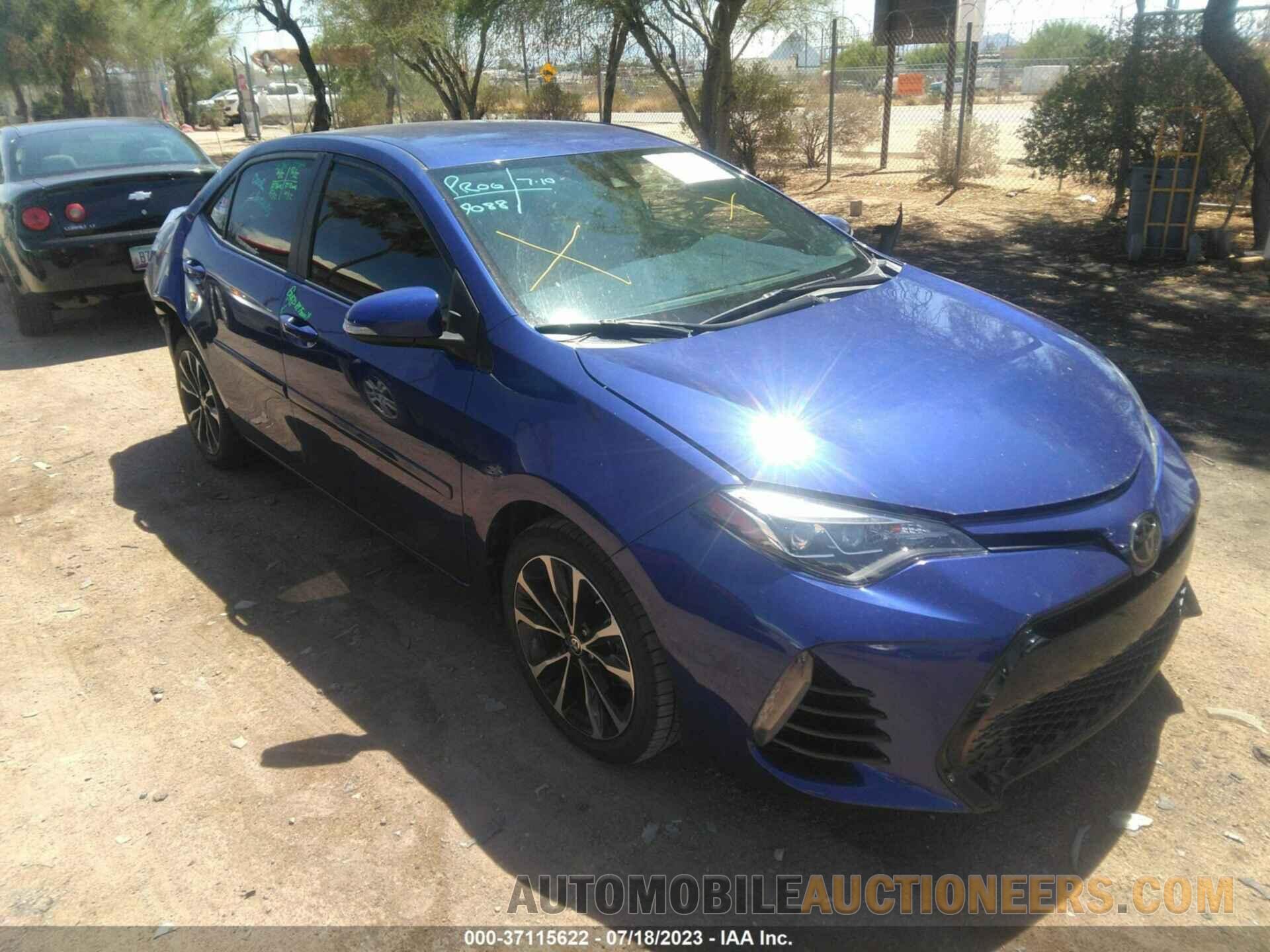 2T1BURHE8JC003835 TOYOTA COROLLA 2018