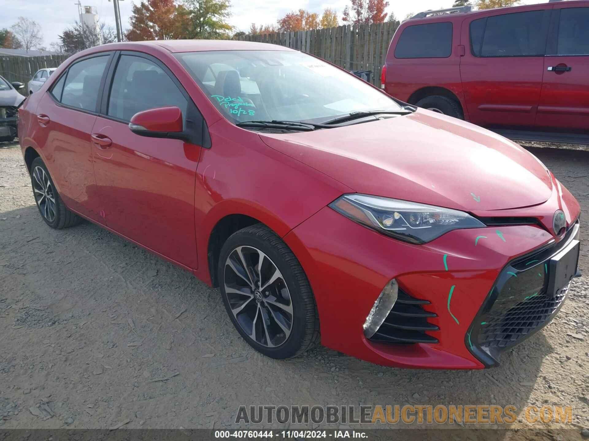 2T1BURHE8JC014379 TOYOTA COROLLA 2018