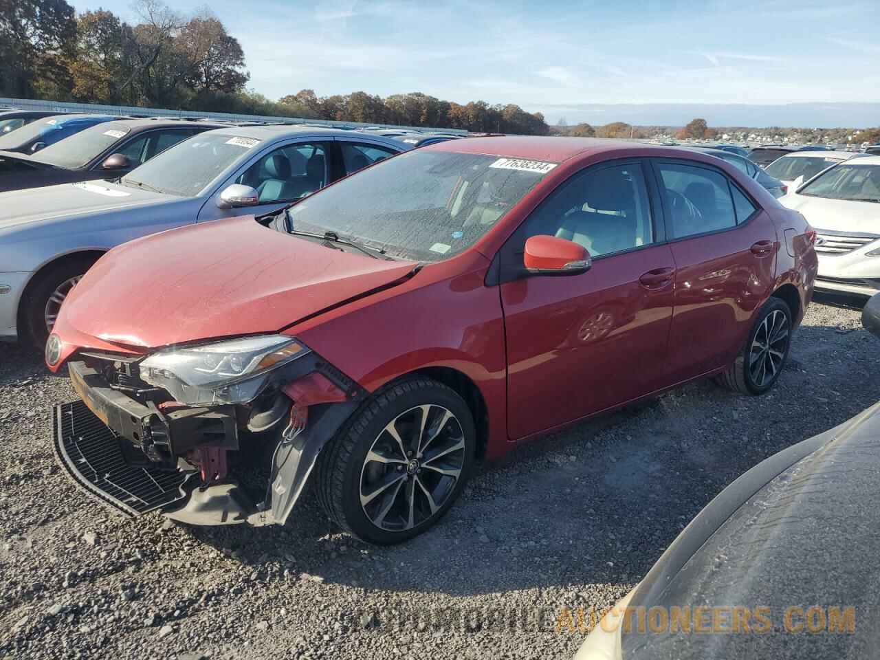 2T1BURHE8JC016133 TOYOTA COROLLA 2018