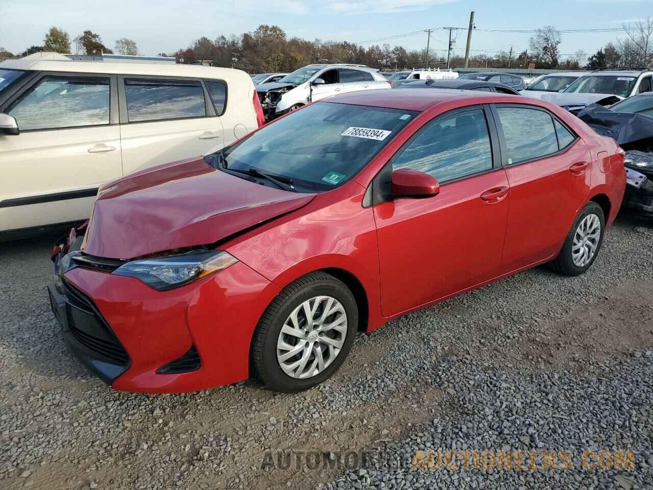 2T1BURHE8JC018626 TOYOTA COROLLA 2018