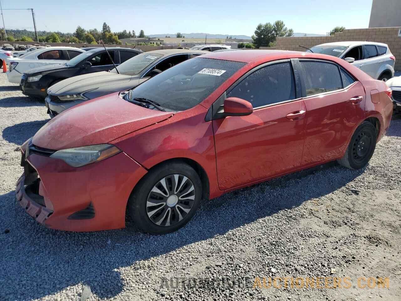 2T1BURHE8JC066496 TOYOTA COROLLA 2018