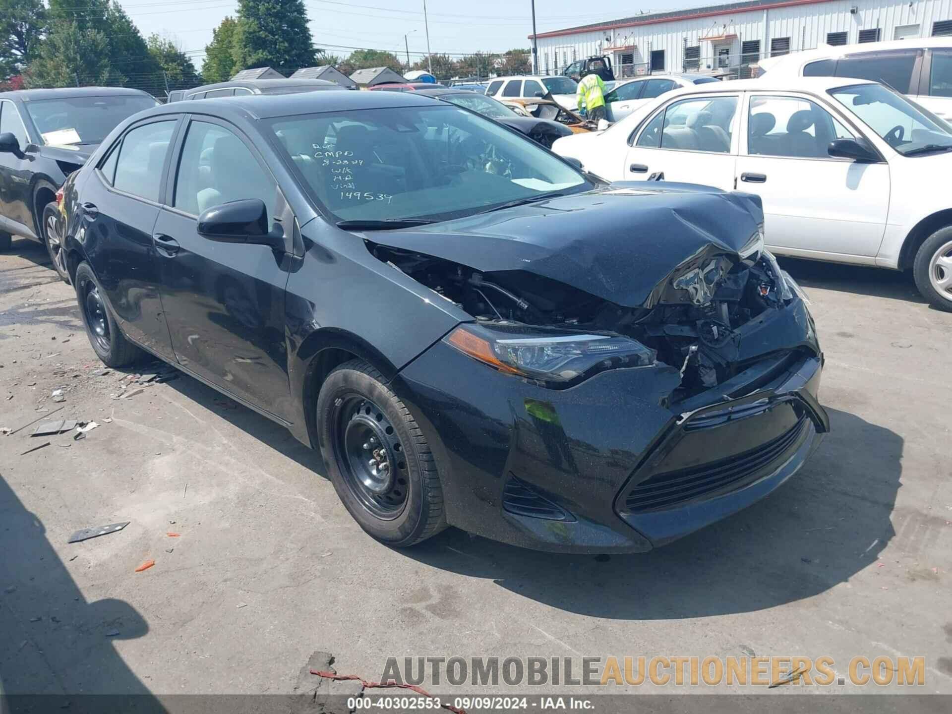 2T1BURHE8KC149539 TOYOTA COROLLA 2019