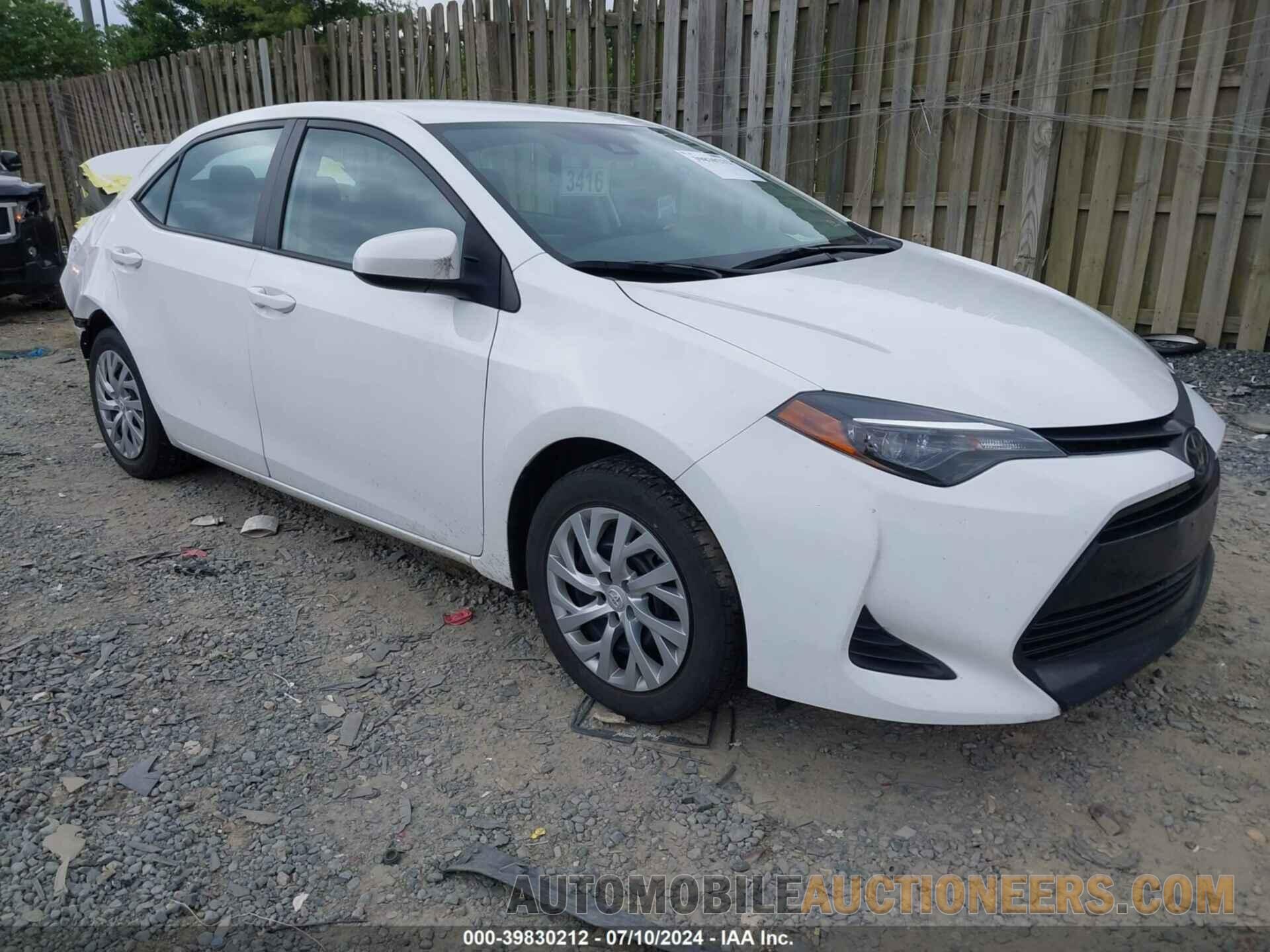 2T1BURHE8KC167992 TOYOTA COROLLA 2019