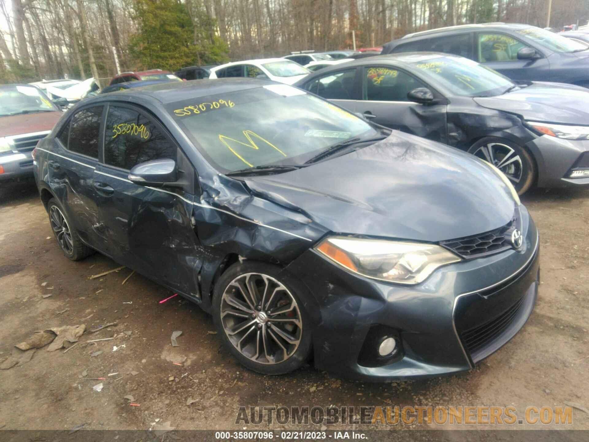 2T1BURHE9EC026997 TOYOTA COROLLA 2014