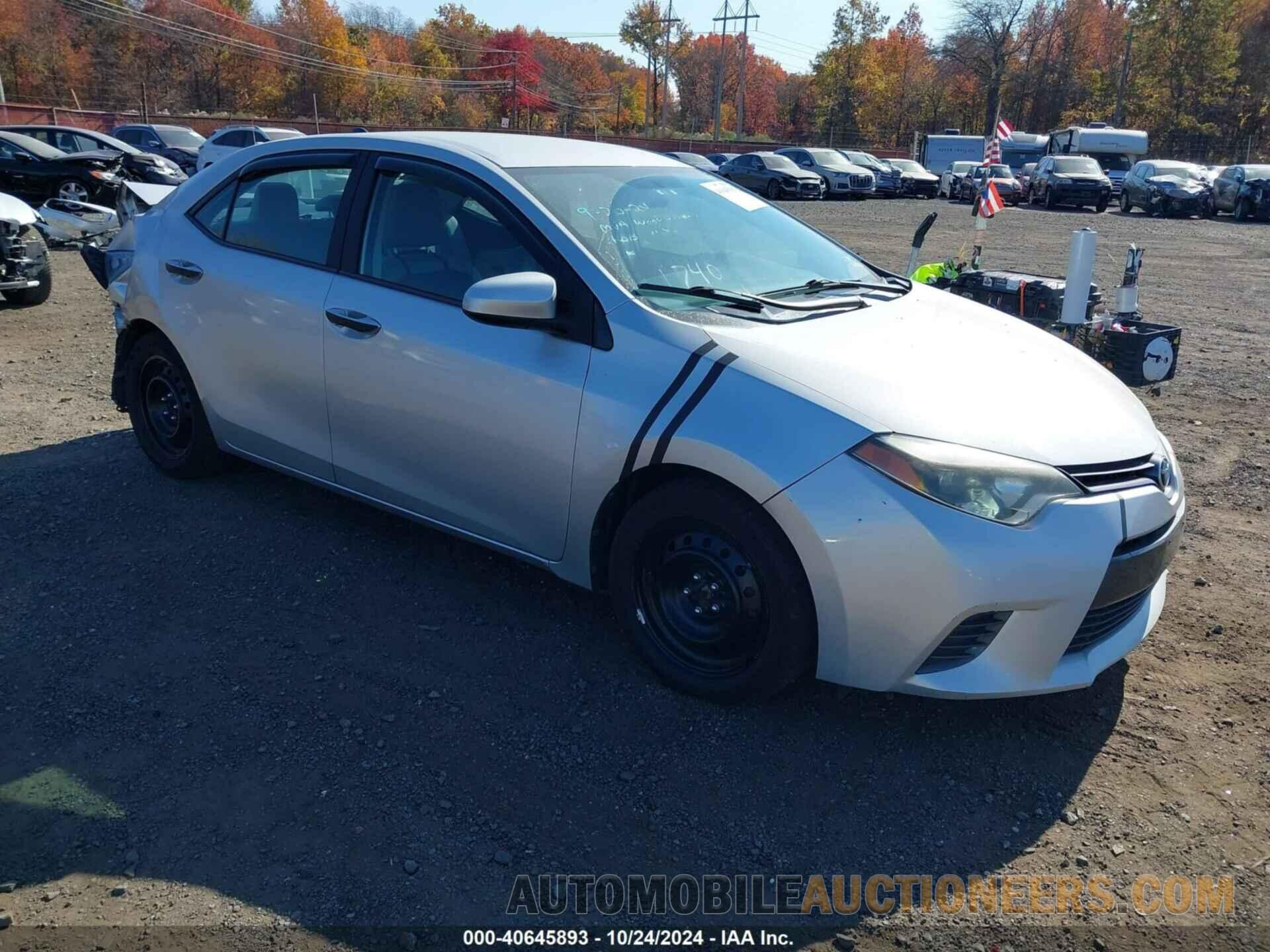 2T1BURHE9FC231740 TOYOTA COROLLA 2015