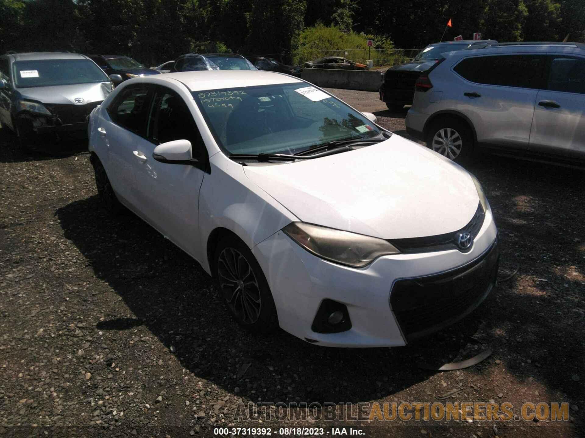 2T1BURHE9FC253043 TOYOTA COROLLA 2015