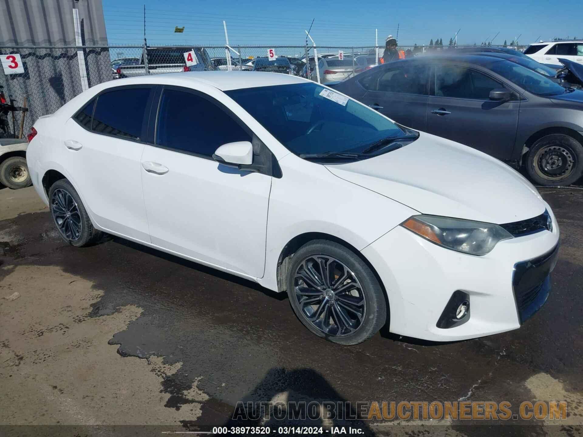 2T1BURHE9FC257755 TOYOTA COROLLA 2015