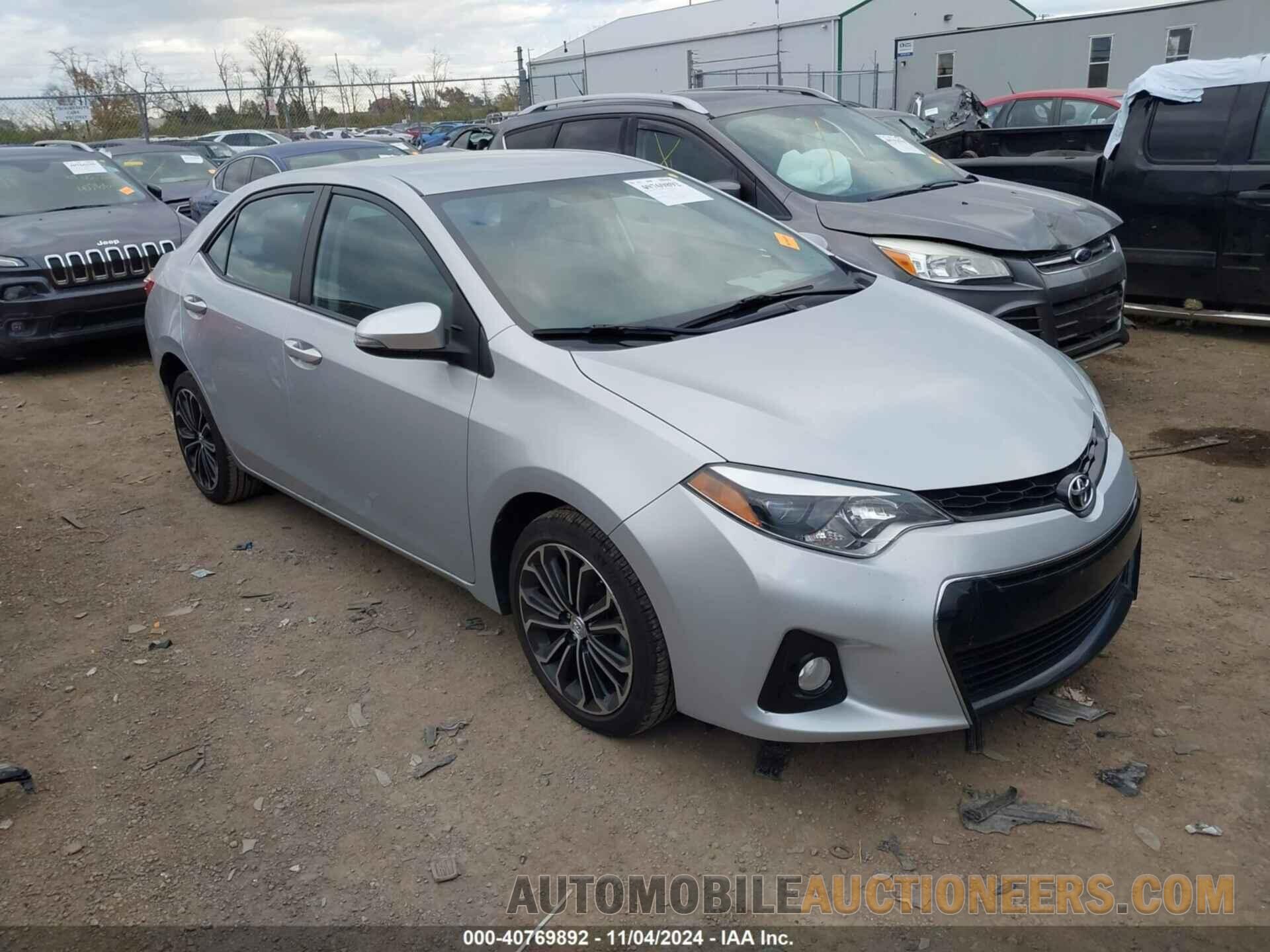 2T1BURHE9FC257870 TOYOTA COROLLA 2015