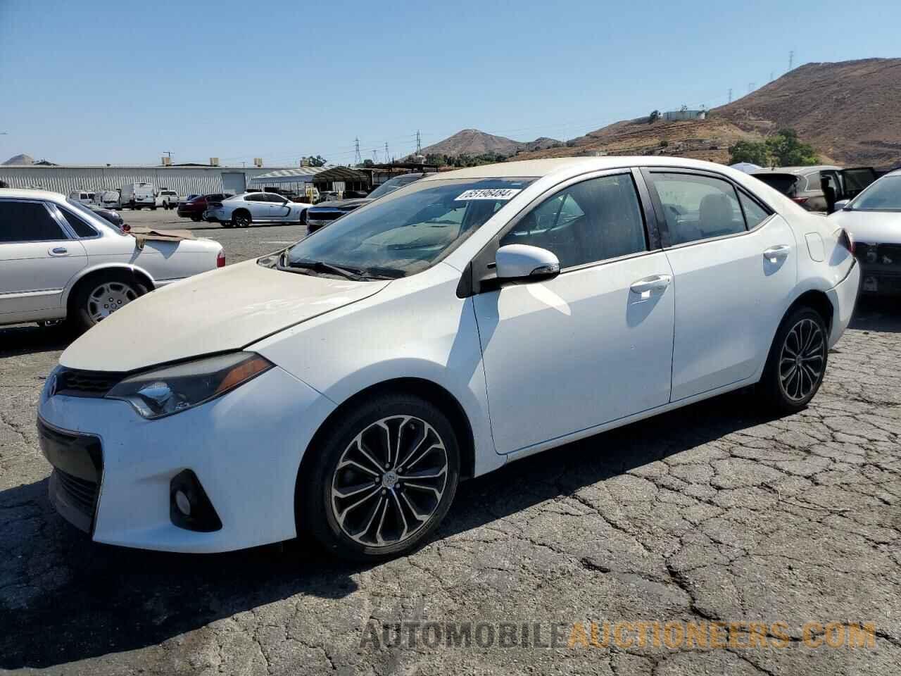 2T1BURHE9FC266505 TOYOTA COROLLA 2015