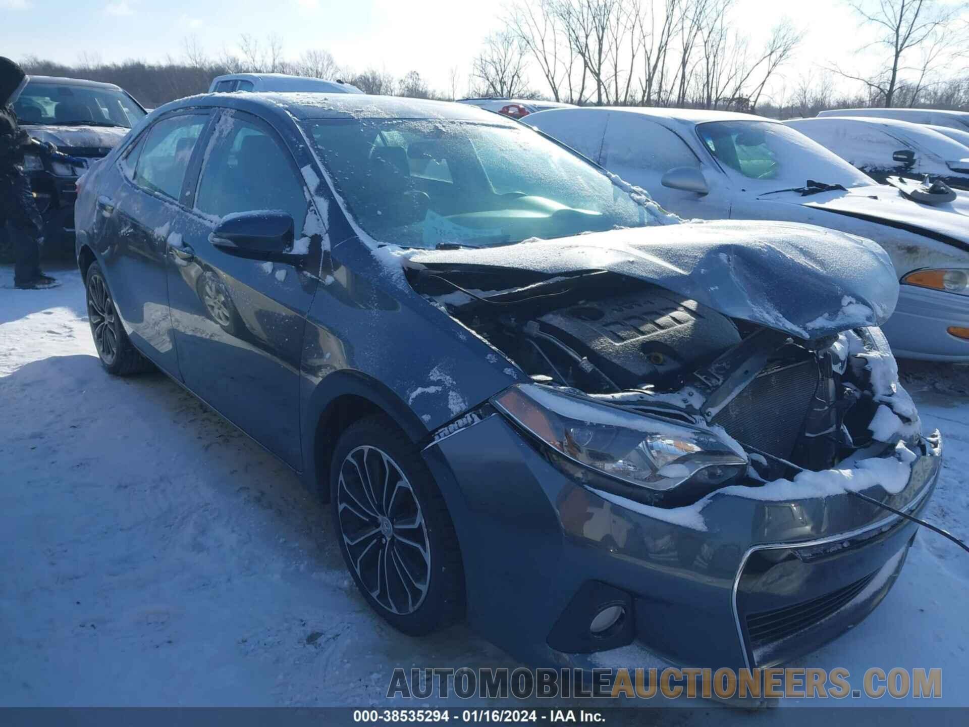 2T1BURHE9FC285359 TOYOTA COROLLA 2015