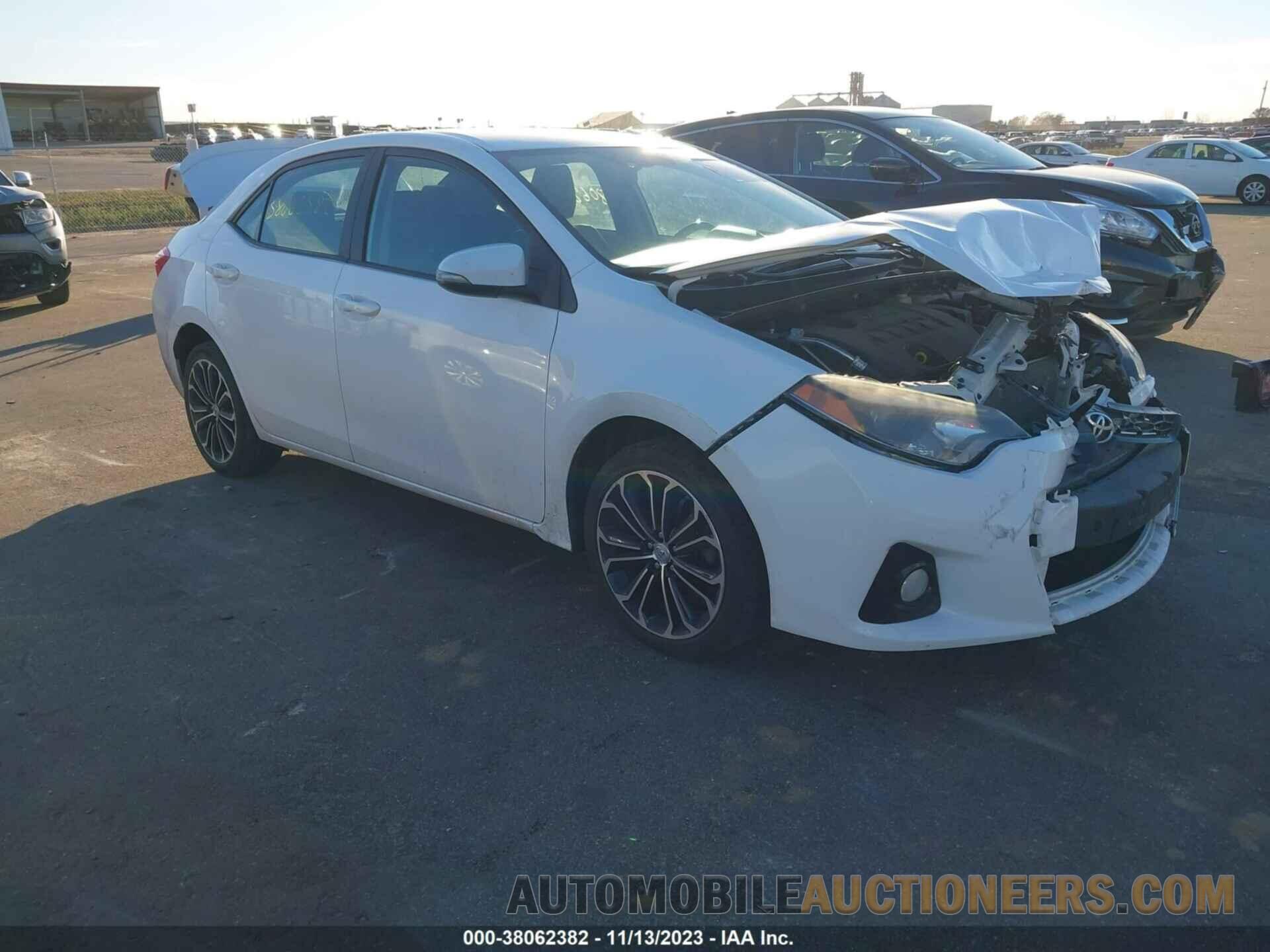 2T1BURHE9FC291131 TOYOTA COROLLA 2015