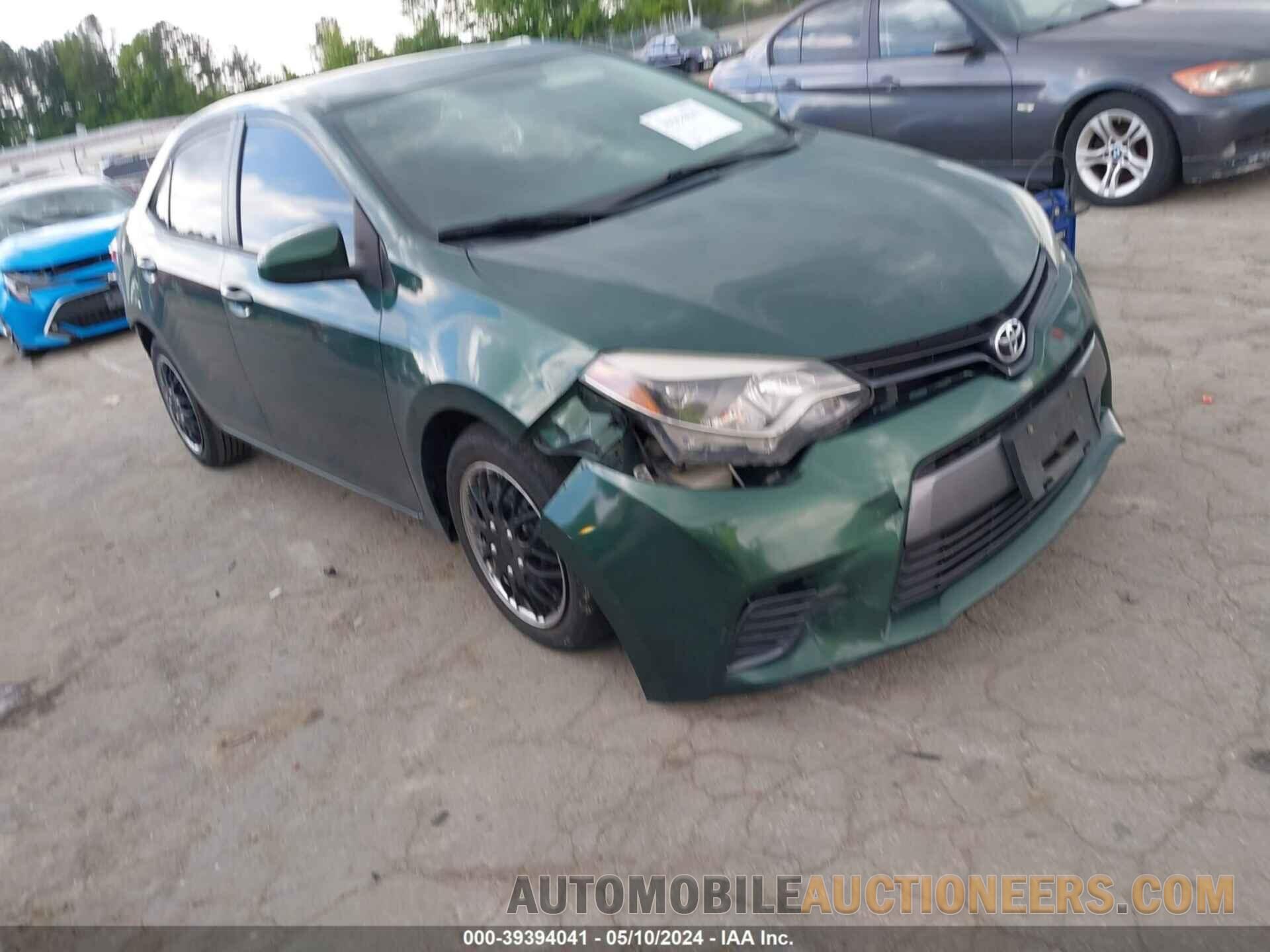 2T1BURHE9FC305481 TOYOTA COROLLA 2015