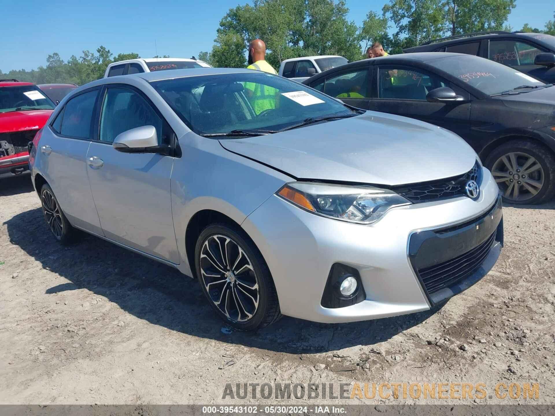 2T1BURHE9FC322541 TOYOTA COROLLA 2015