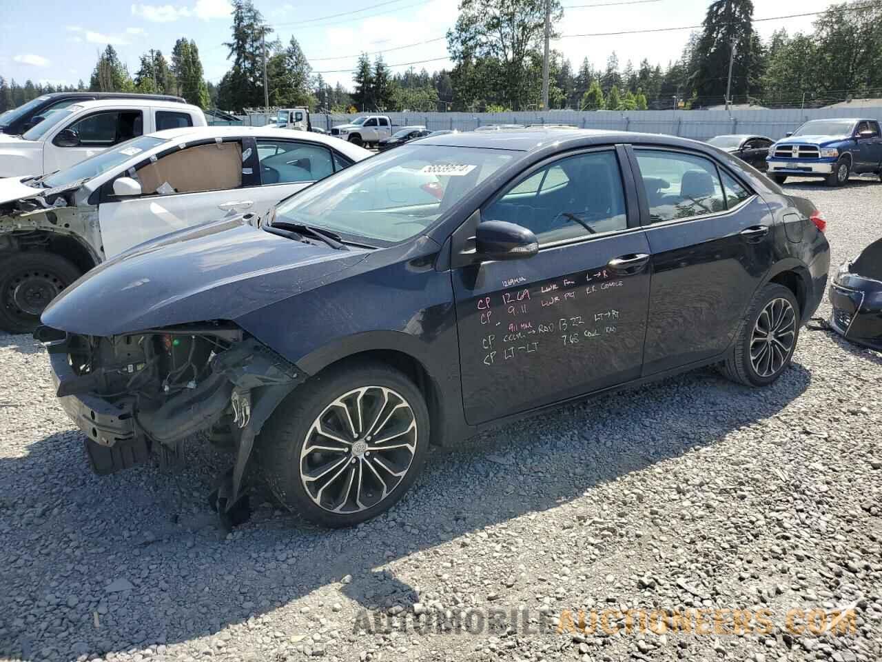 2T1BURHE9FC327156 TOYOTA COROLLA 2015