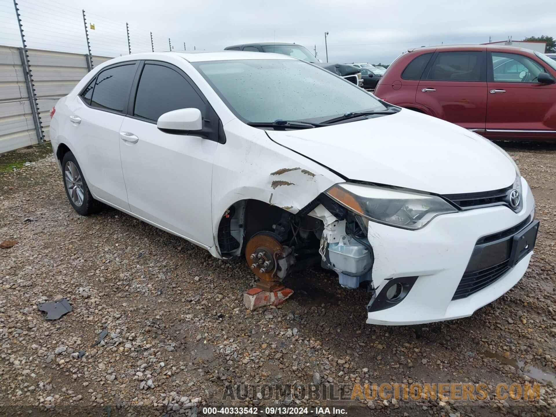 2T1BURHE9FC327495 TOYOTA COROLLA 2015