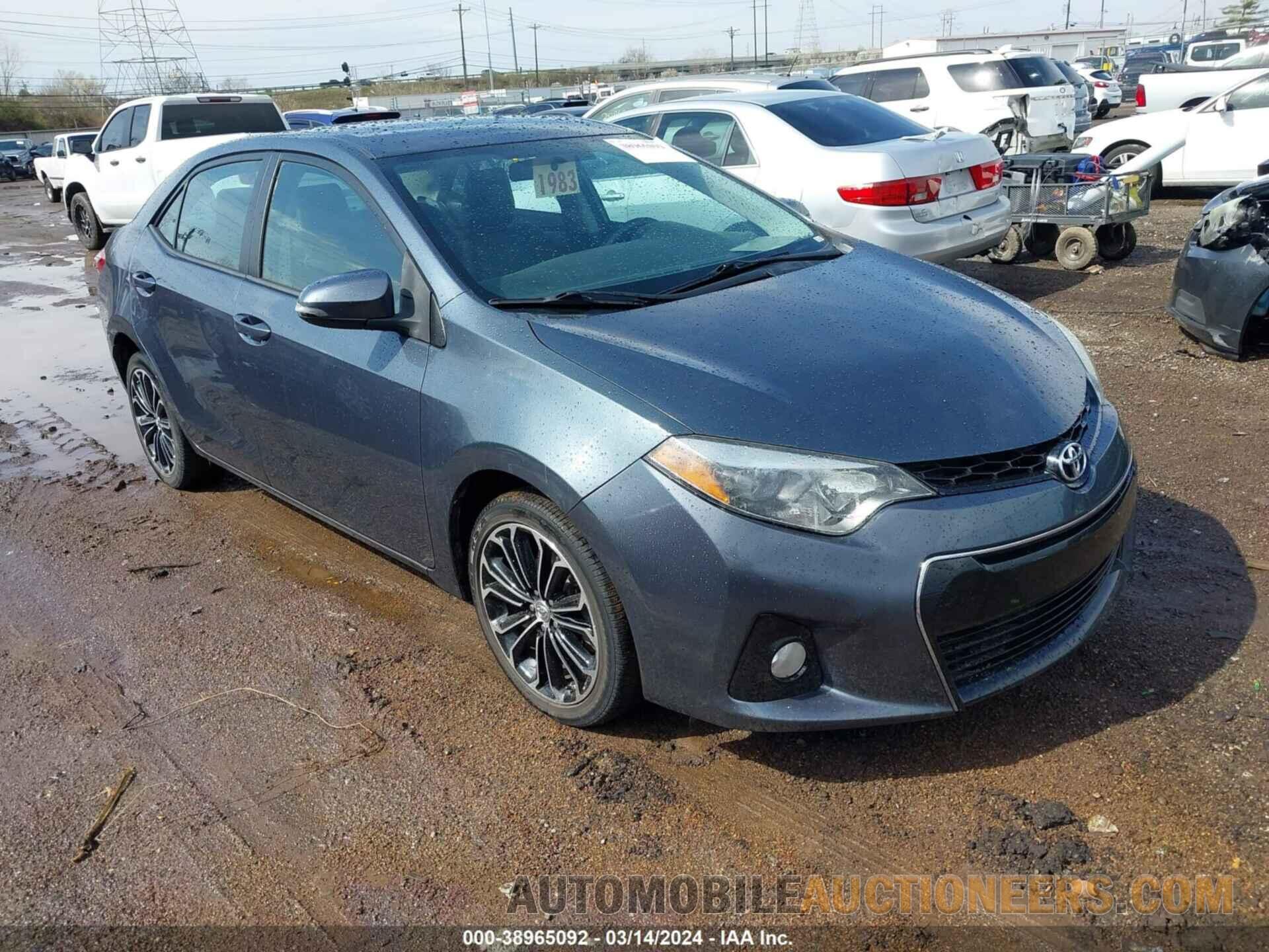 2T1BURHE9FC329408 TOYOTA COROLLA 2015