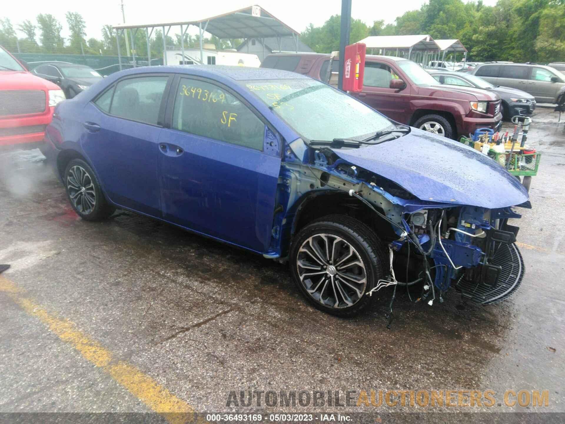 2T1BURHE9FC337119 TOYOTA COROLLA 2015