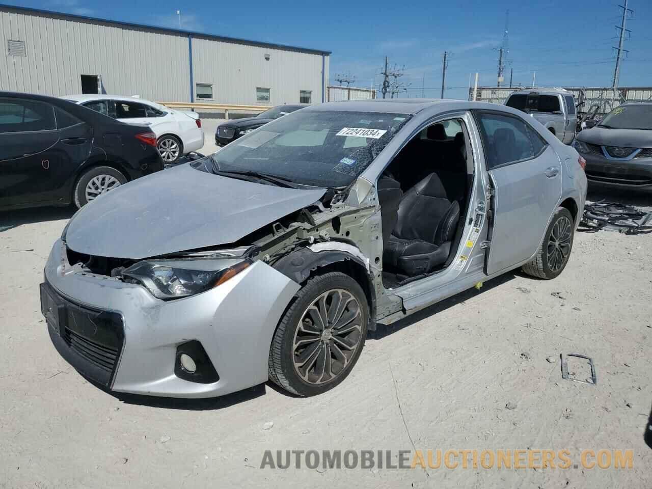 2T1BURHE9FC354230 TOYOTA COROLLA 2015