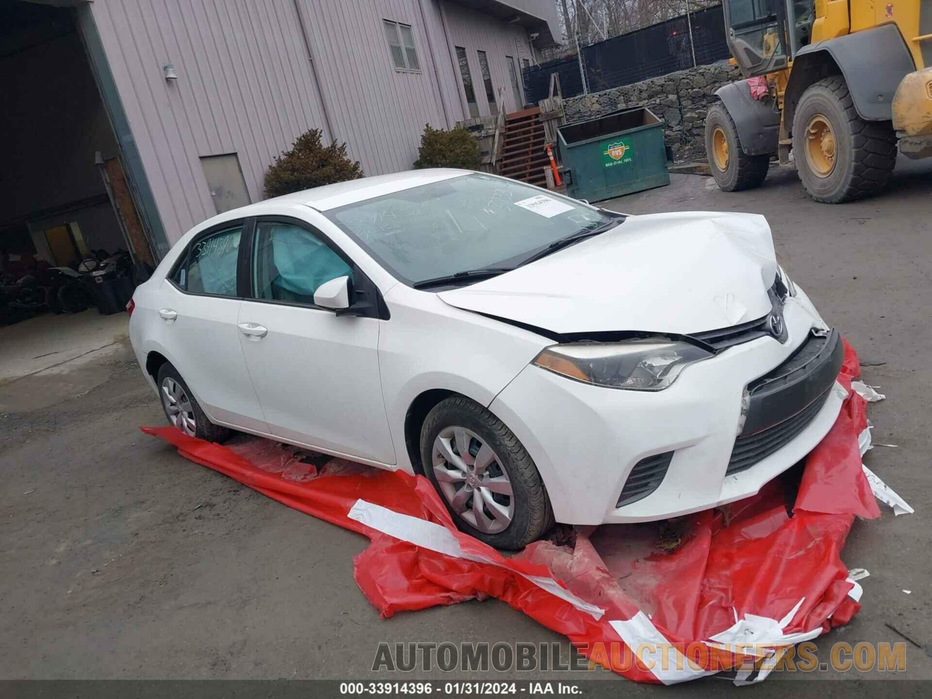 2T1BURHE9FC355345 TOYOTA COROLLA 2015