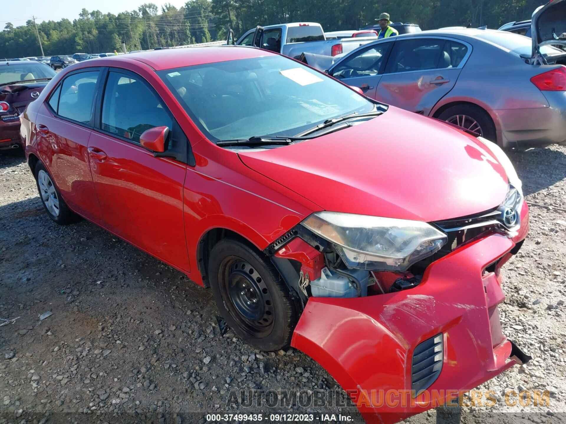 2T1BURHE9FC356883 TOYOTA COROLLA 2015