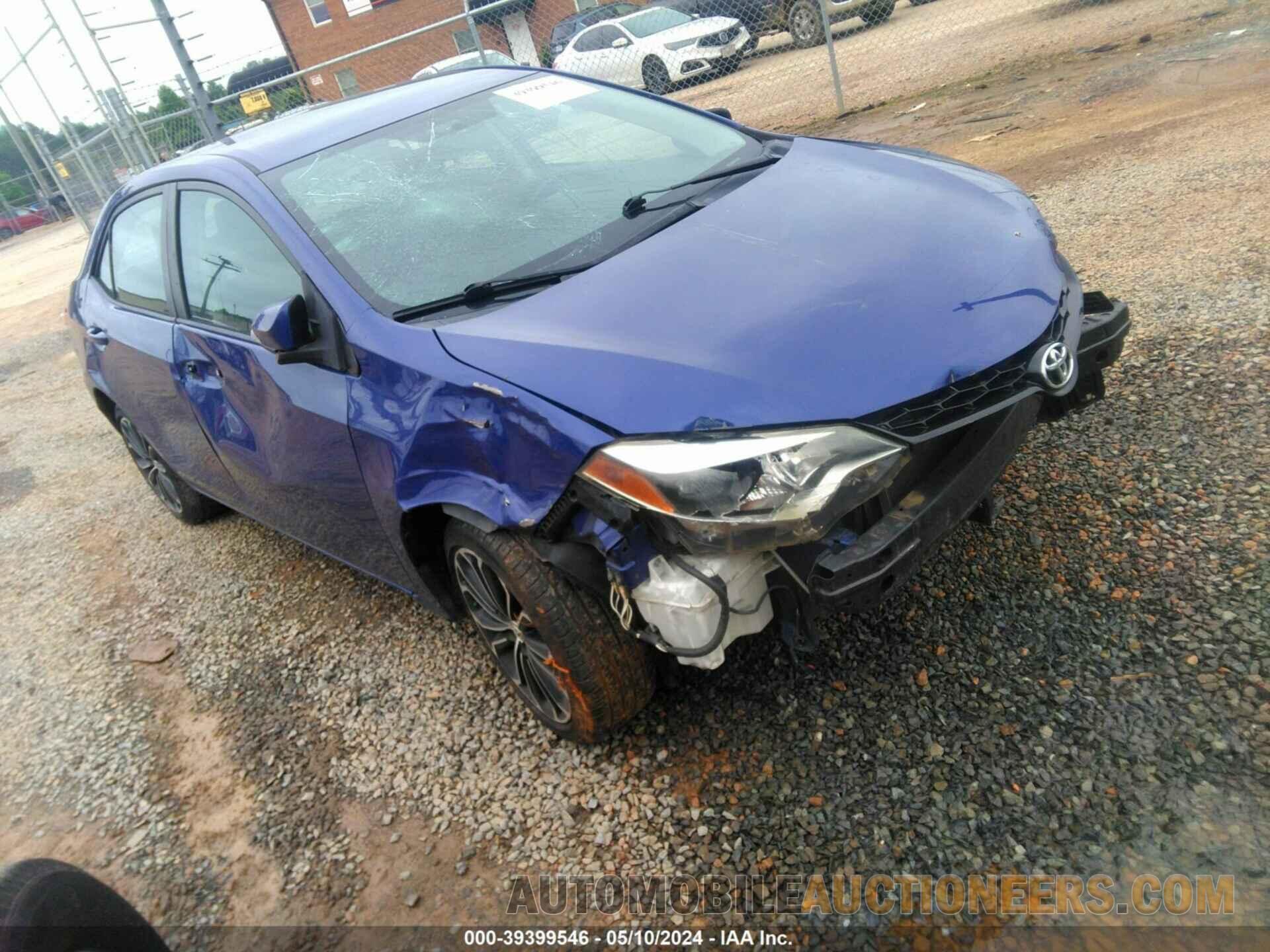 2T1BURHE9FC362635 TOYOTA COROLLA 2015