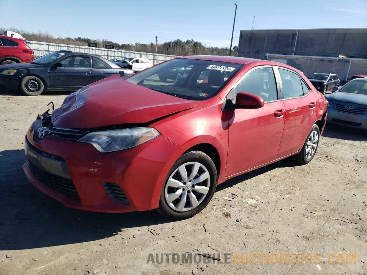 2T1BURHE9FC365759 TOYOTA COROLLA 2015