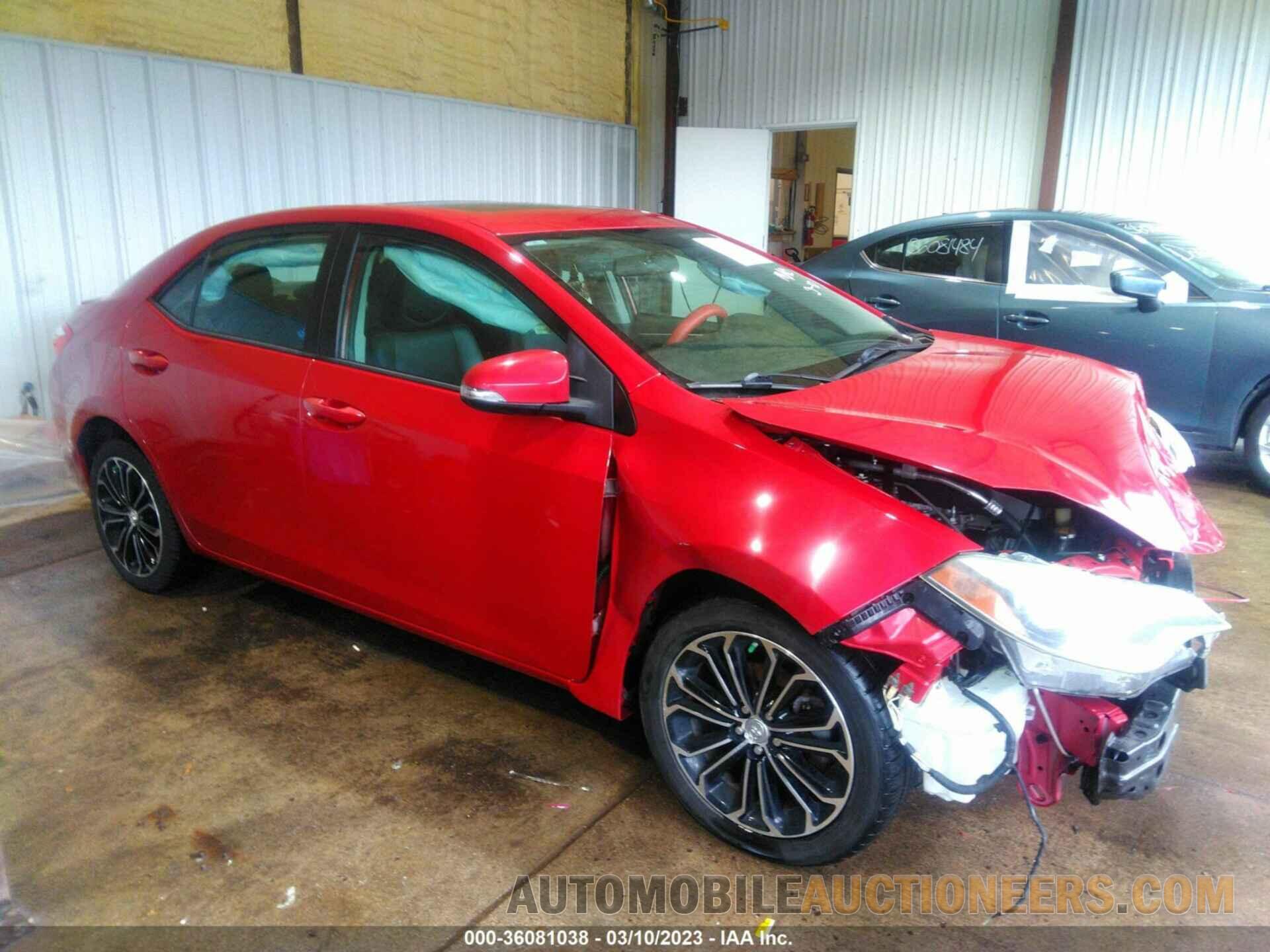 2T1BURHE9FC368886 TOYOTA COROLLA 2015