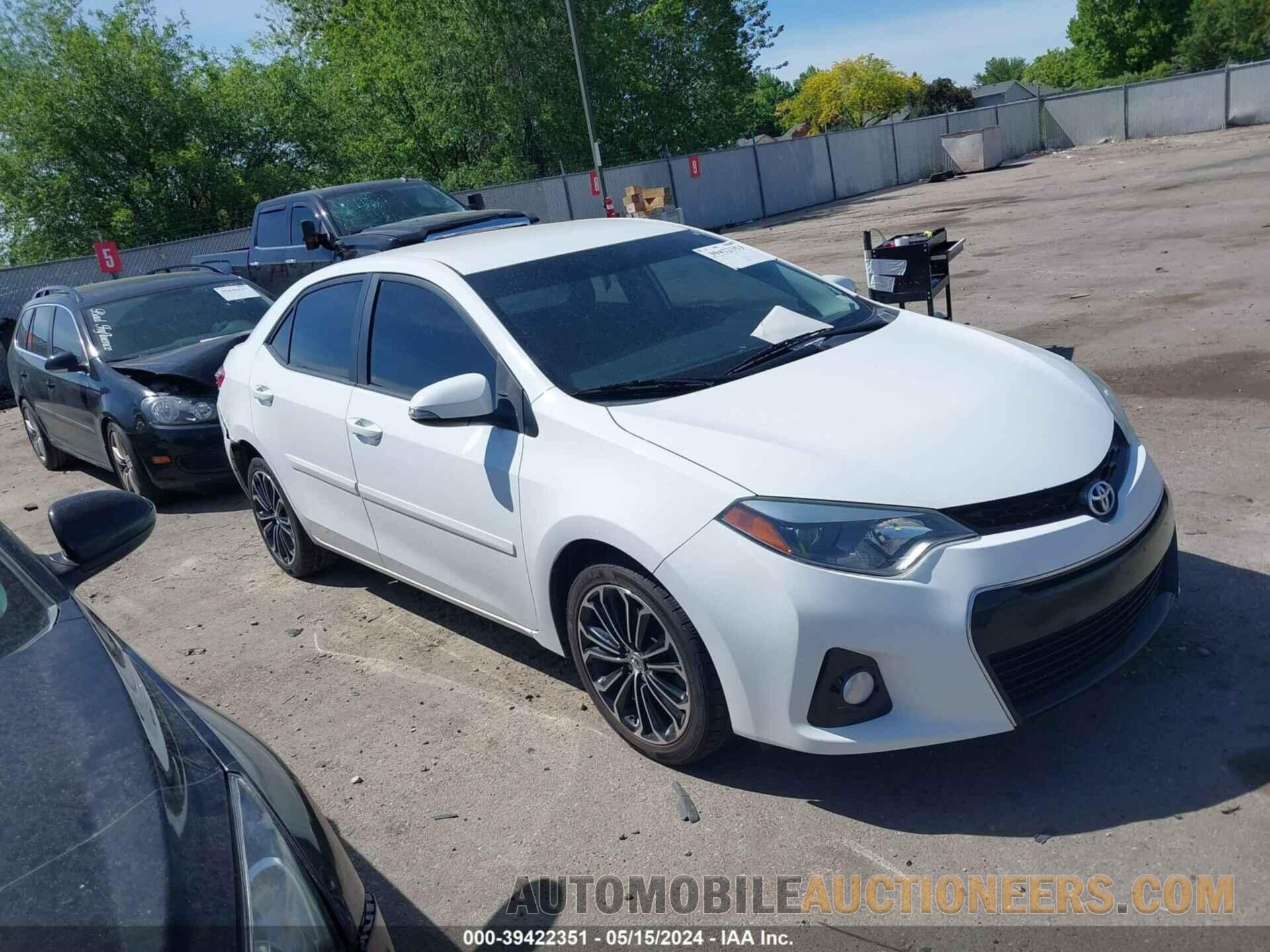 2T1BURHE9FC371075 TOYOTA COROLLA 2015