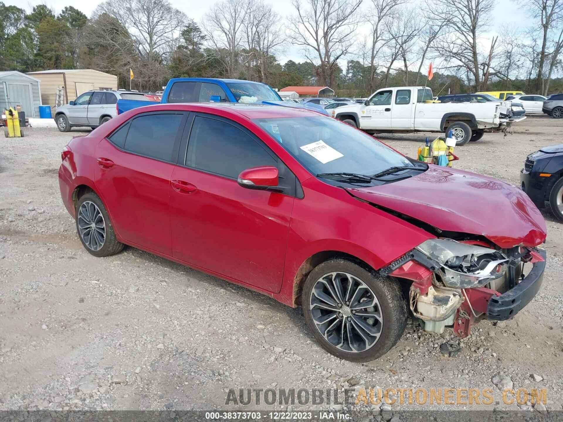 2T1BURHE9FC378821 TOYOTA COROLLA 2015