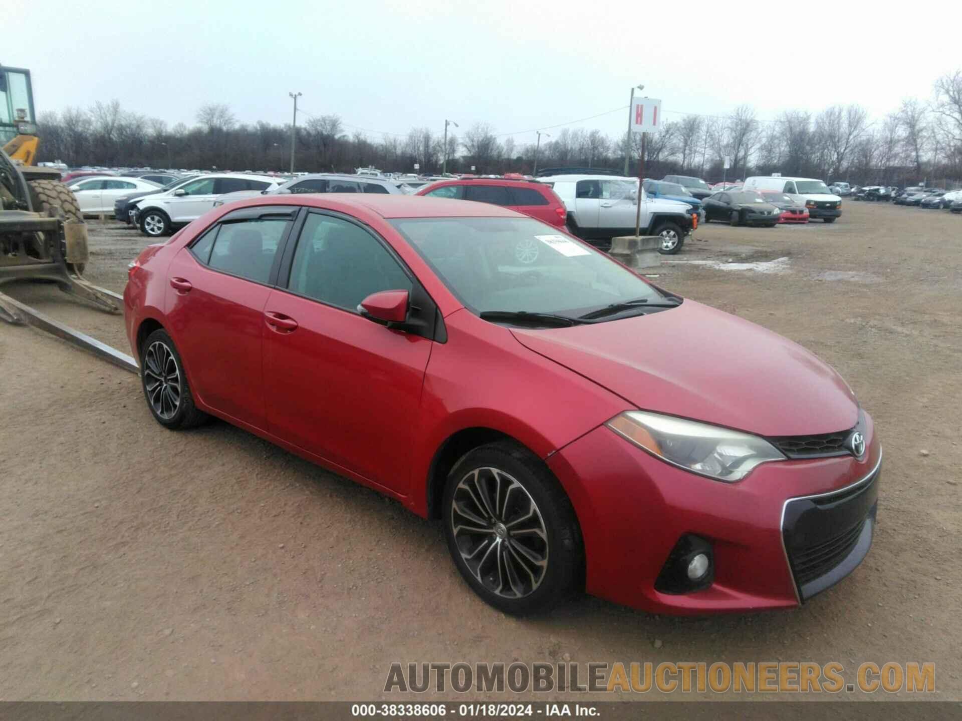 2T1BURHE9FC384828 TOYOTA COROLLA 2015