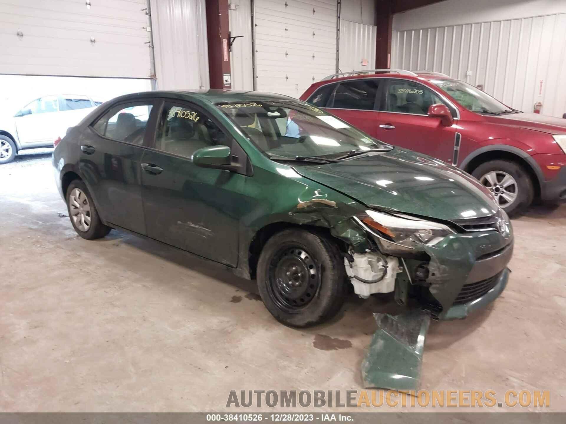 2T1BURHE9FC387289 TOYOTA COROLLA 2015