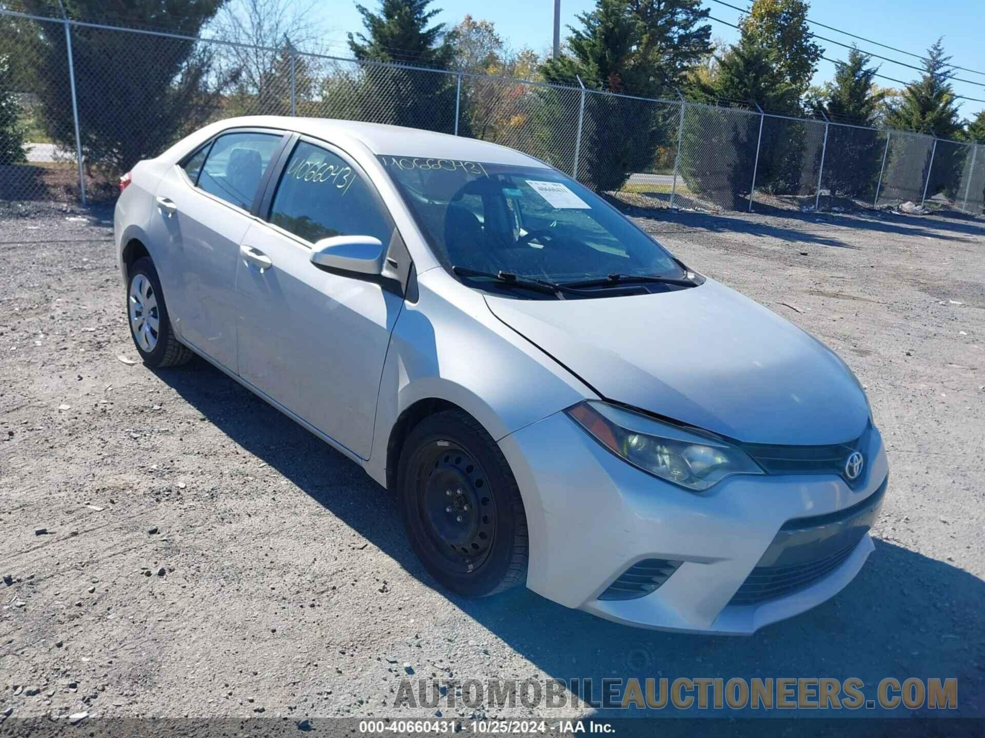 2T1BURHE9FC405130 TOYOTA COROLLA 2015