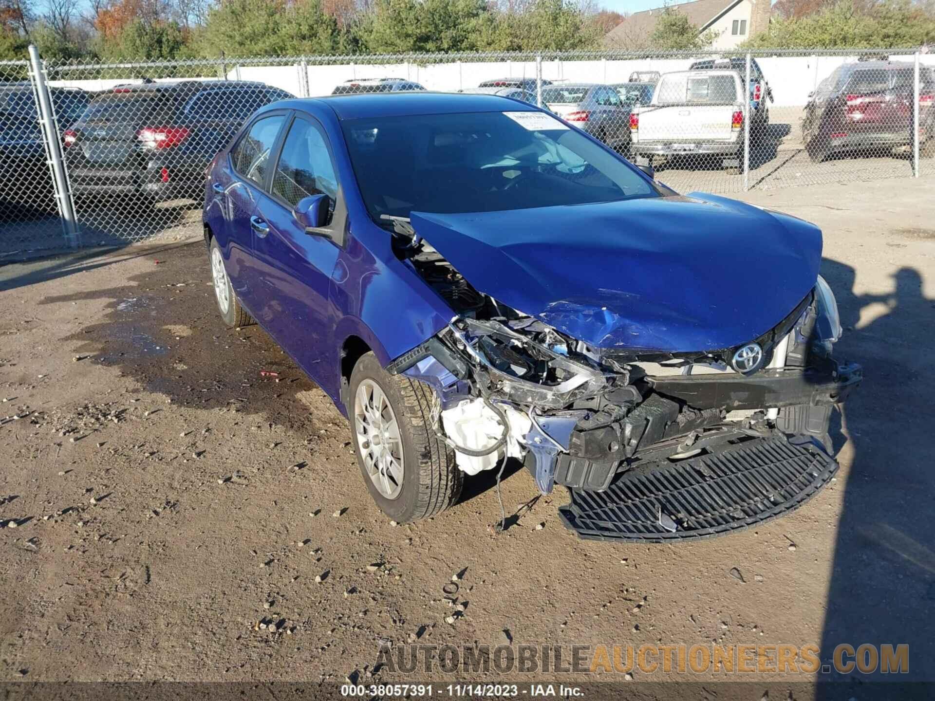 2T1BURHE9FC414684 TOYOTA COROLLA 2015