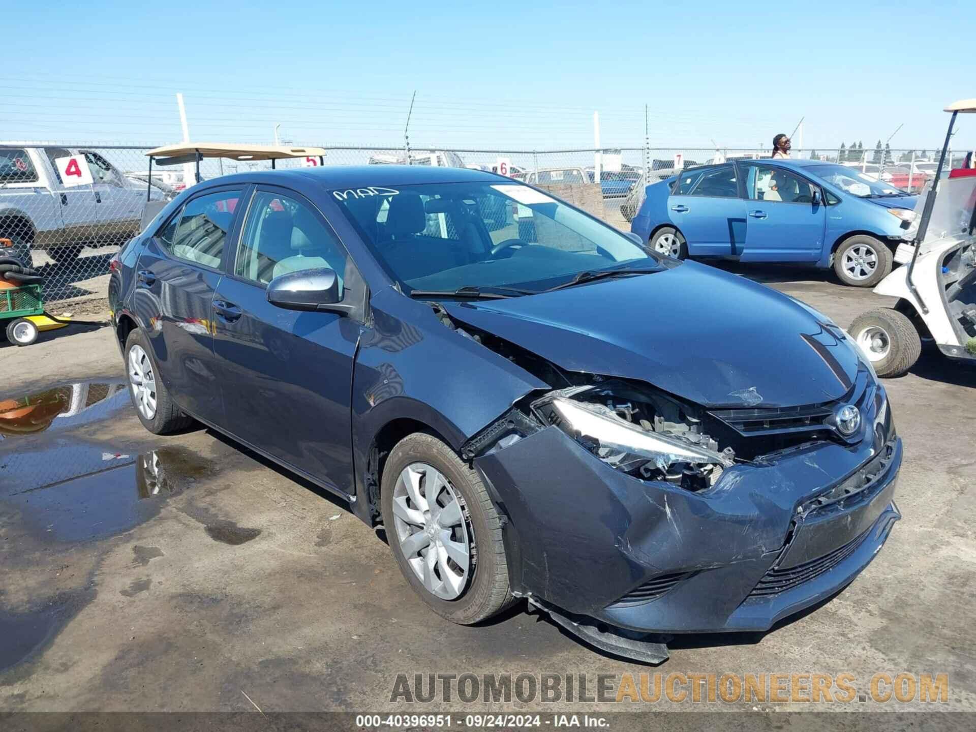 2T1BURHE9FC418413 TOYOTA COROLLA 2015