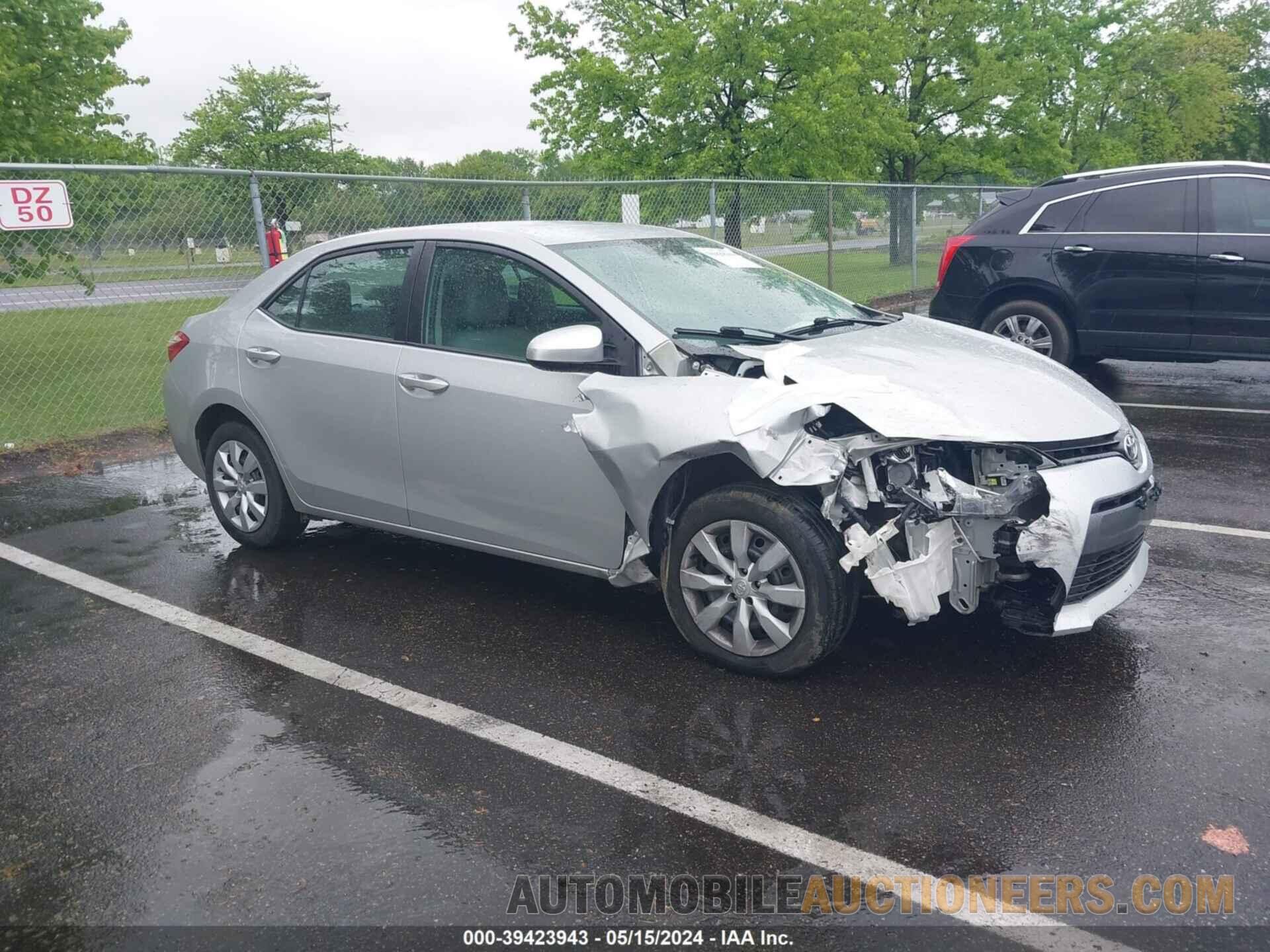 2T1BURHE9FC424289 TOYOTA COROLLA 2015