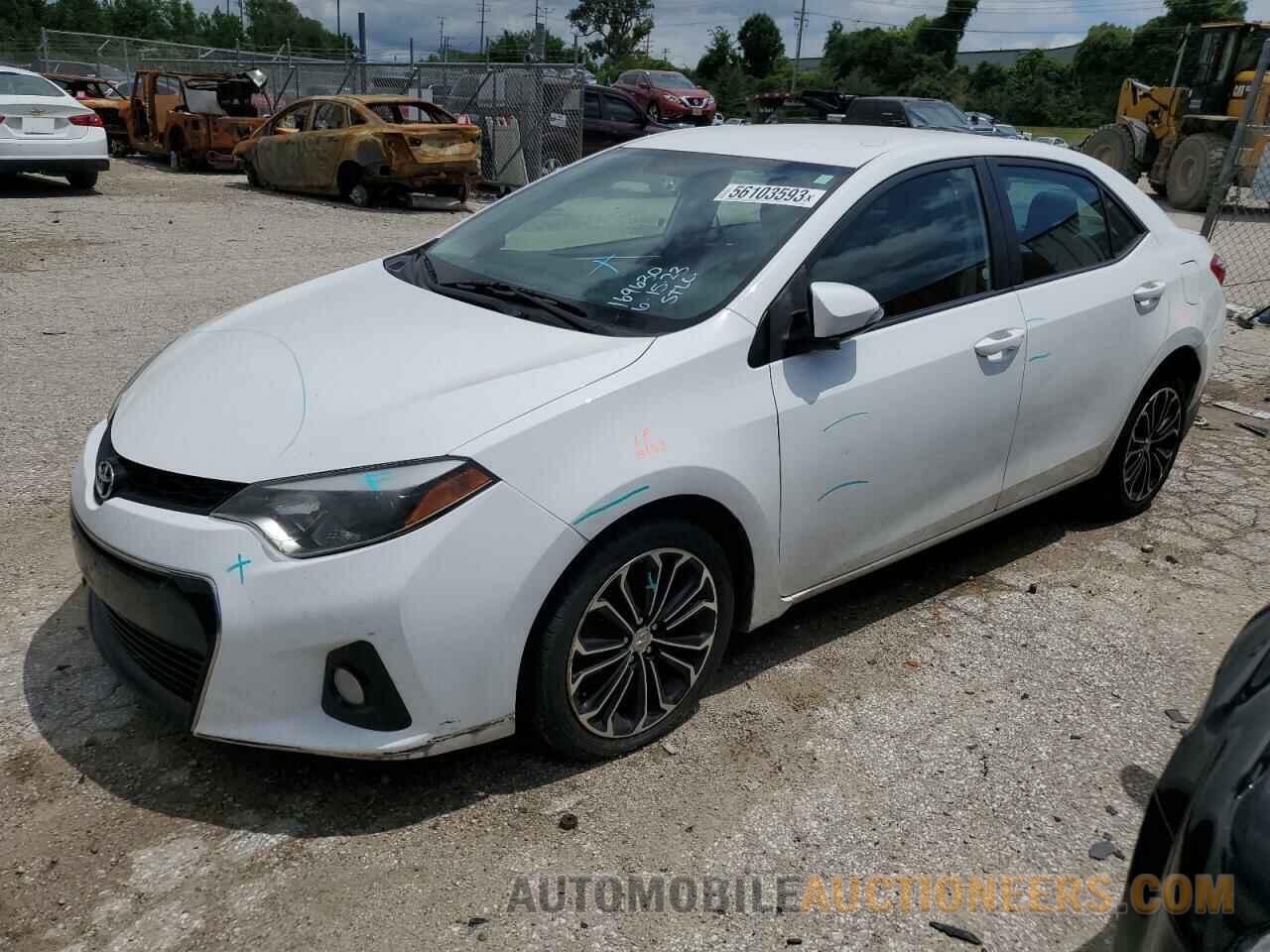 2T1BURHE9FC433705 TOYOTA COROLLA 2015