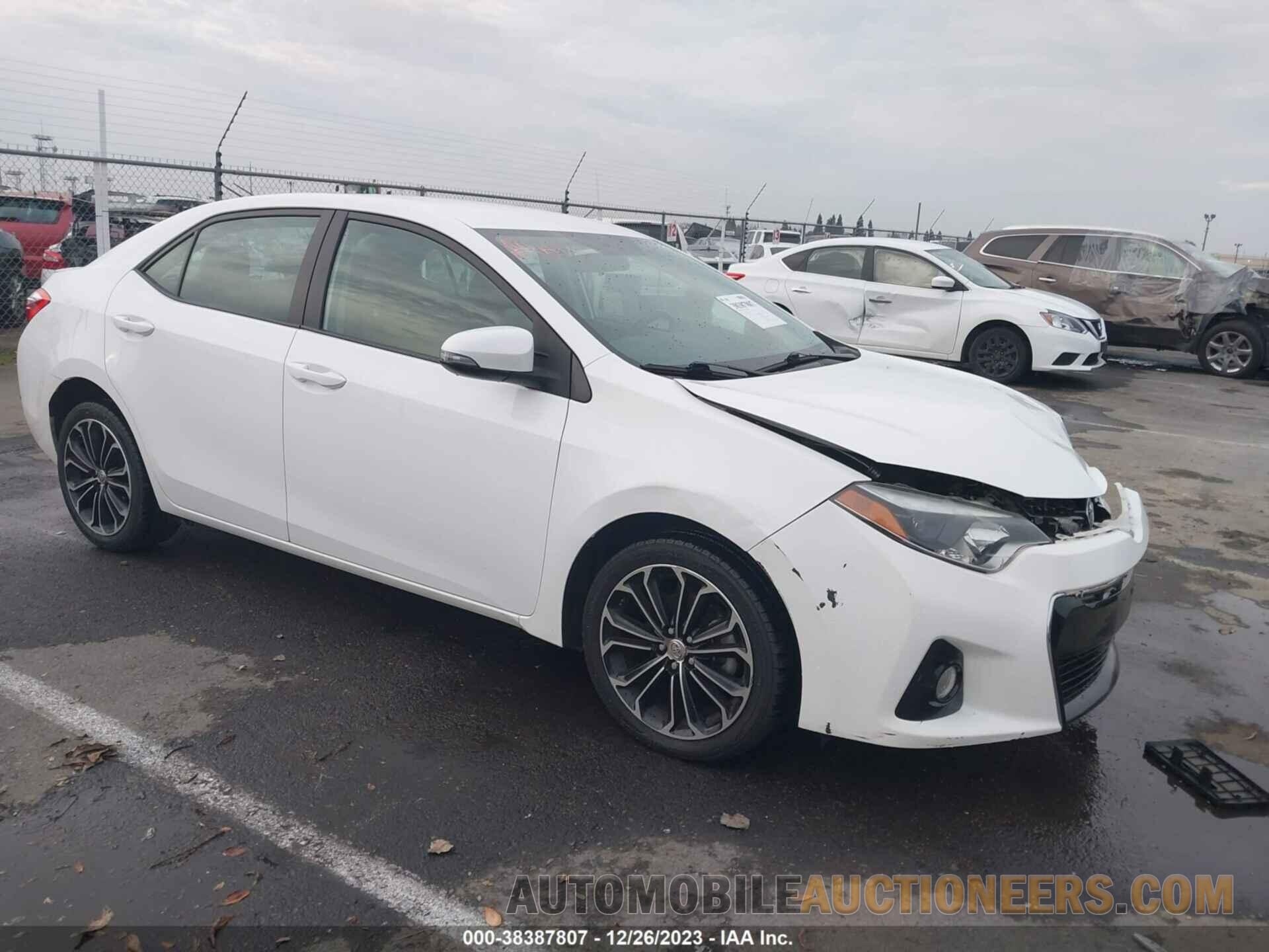 2T1BURHE9FC436426 TOYOTA COROLLA 2015