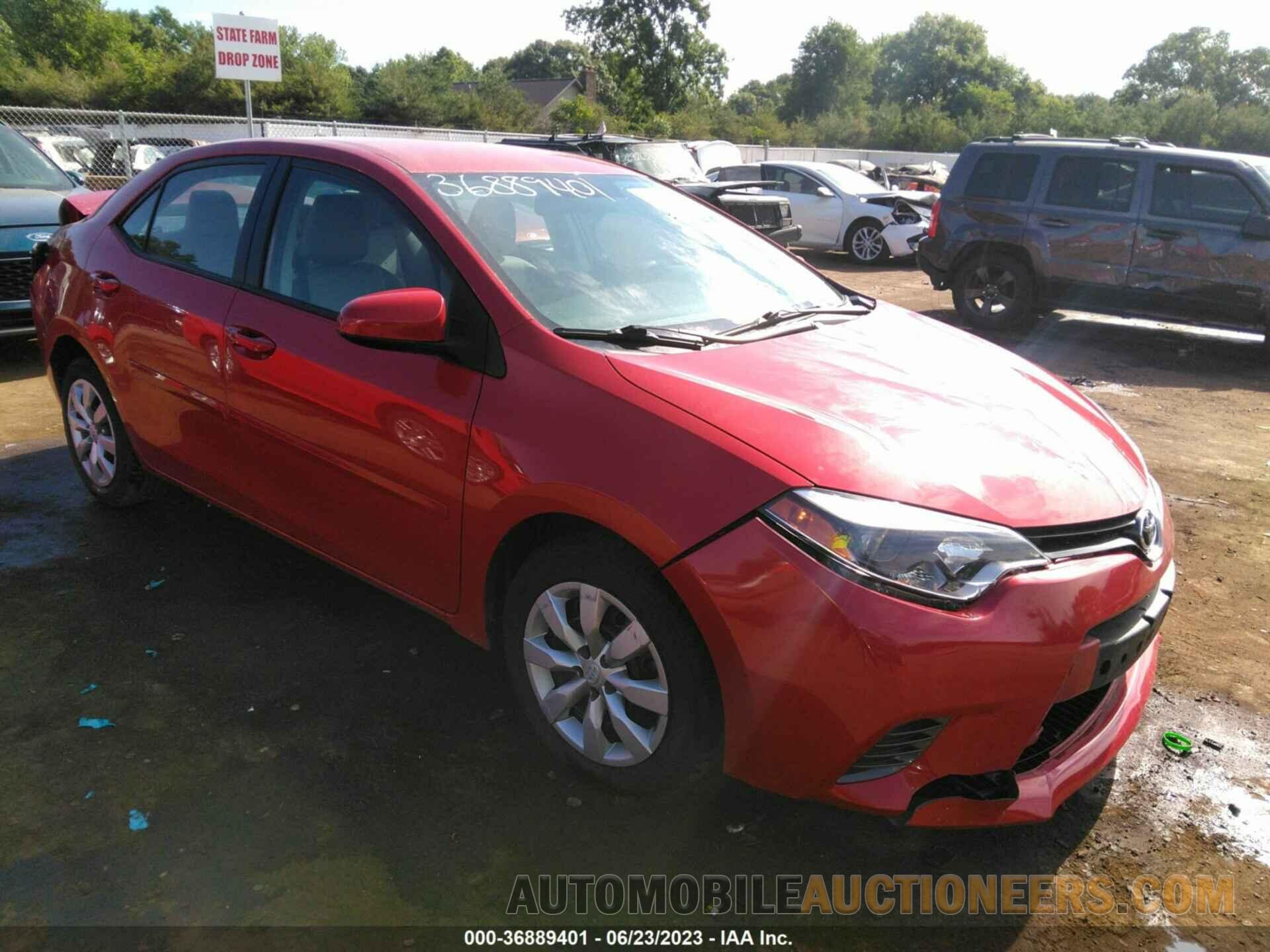 2T1BURHE9FC436720 TOYOTA COROLLA 2015