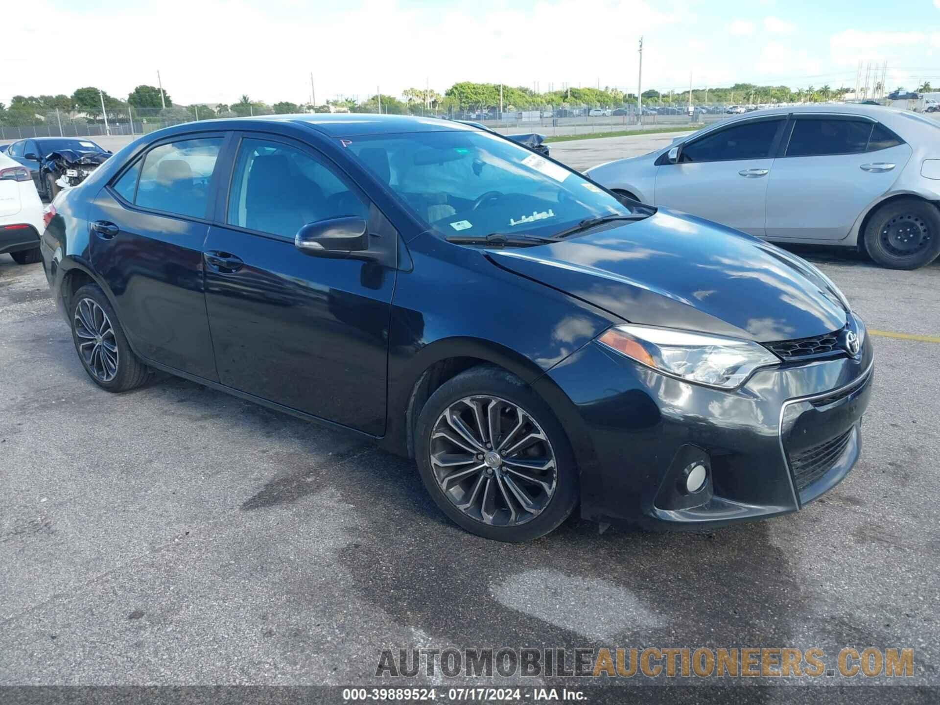 2T1BURHE9FC449502 TOYOTA COROLLA 2015