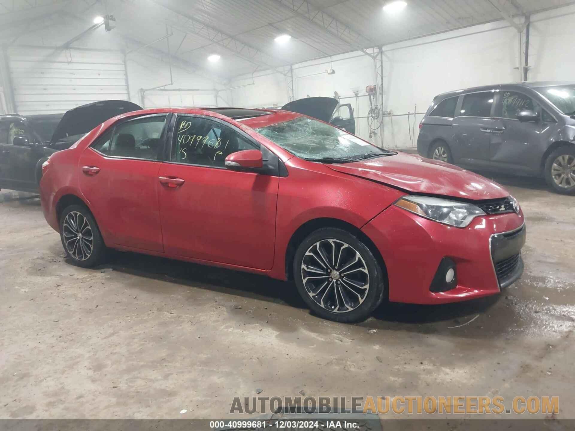 2T1BURHE9FC452707 TOYOTA COROLLA 2015