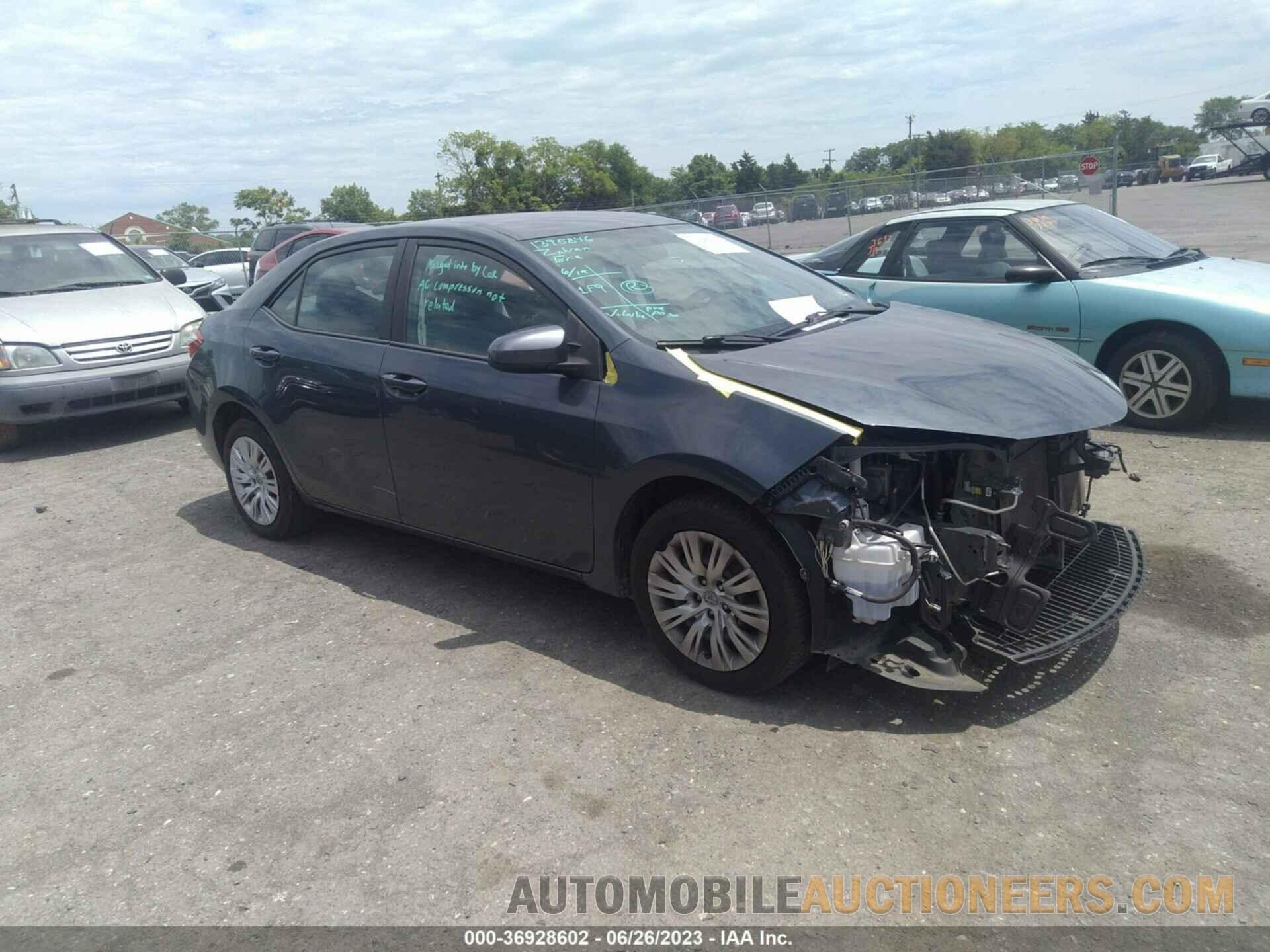 2T1BURHE9FC452884 TOYOTA COROLLA 2015