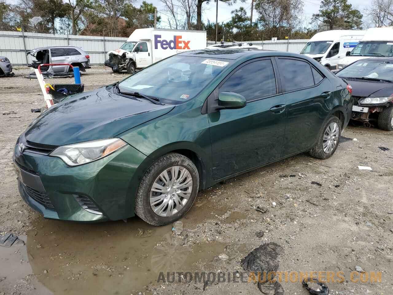 2T1BURHE9FC456840 TOYOTA COROLLA 2015