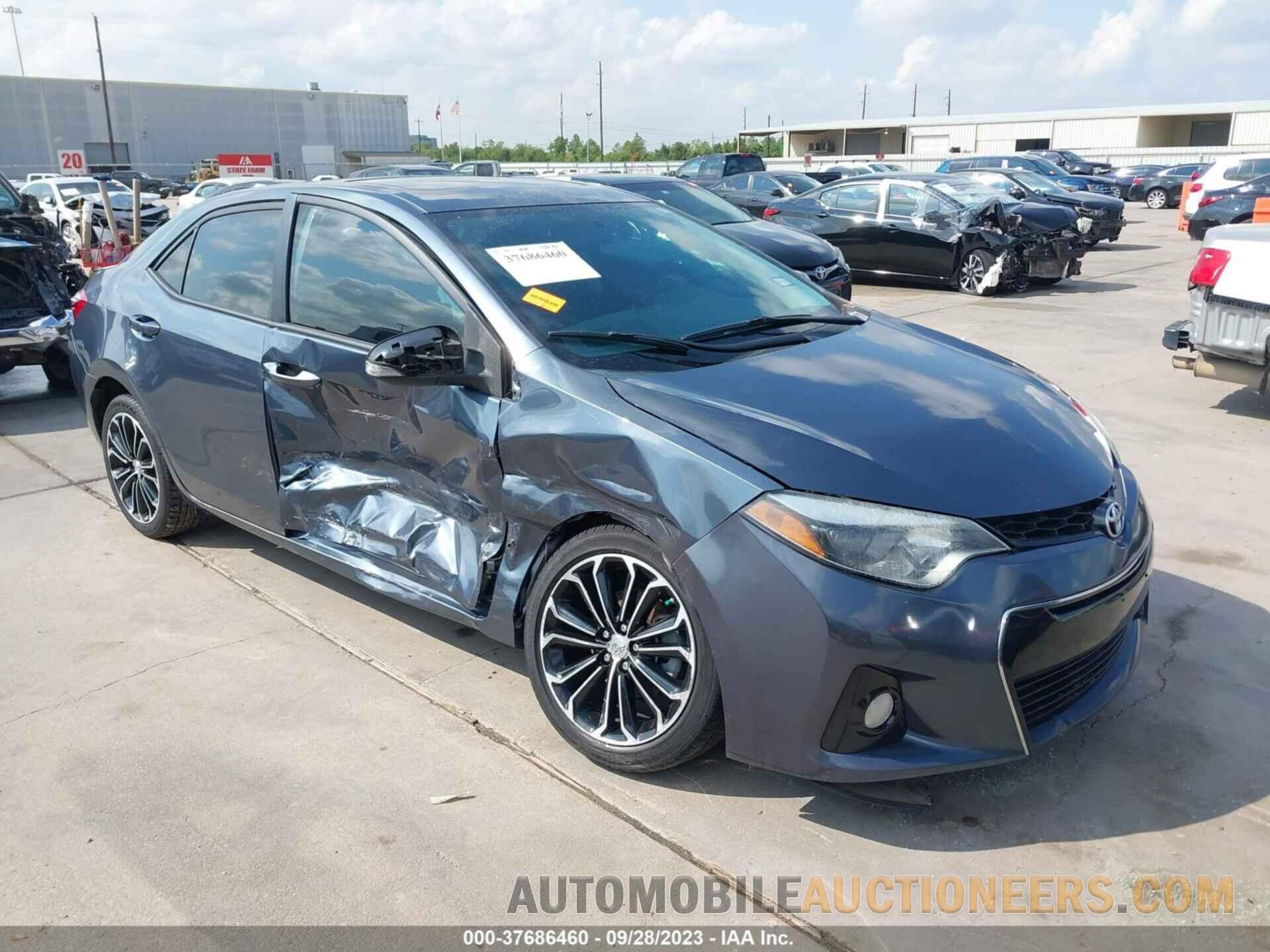 2T1BURHE9FC473881 TOYOTA COROLLA 2015