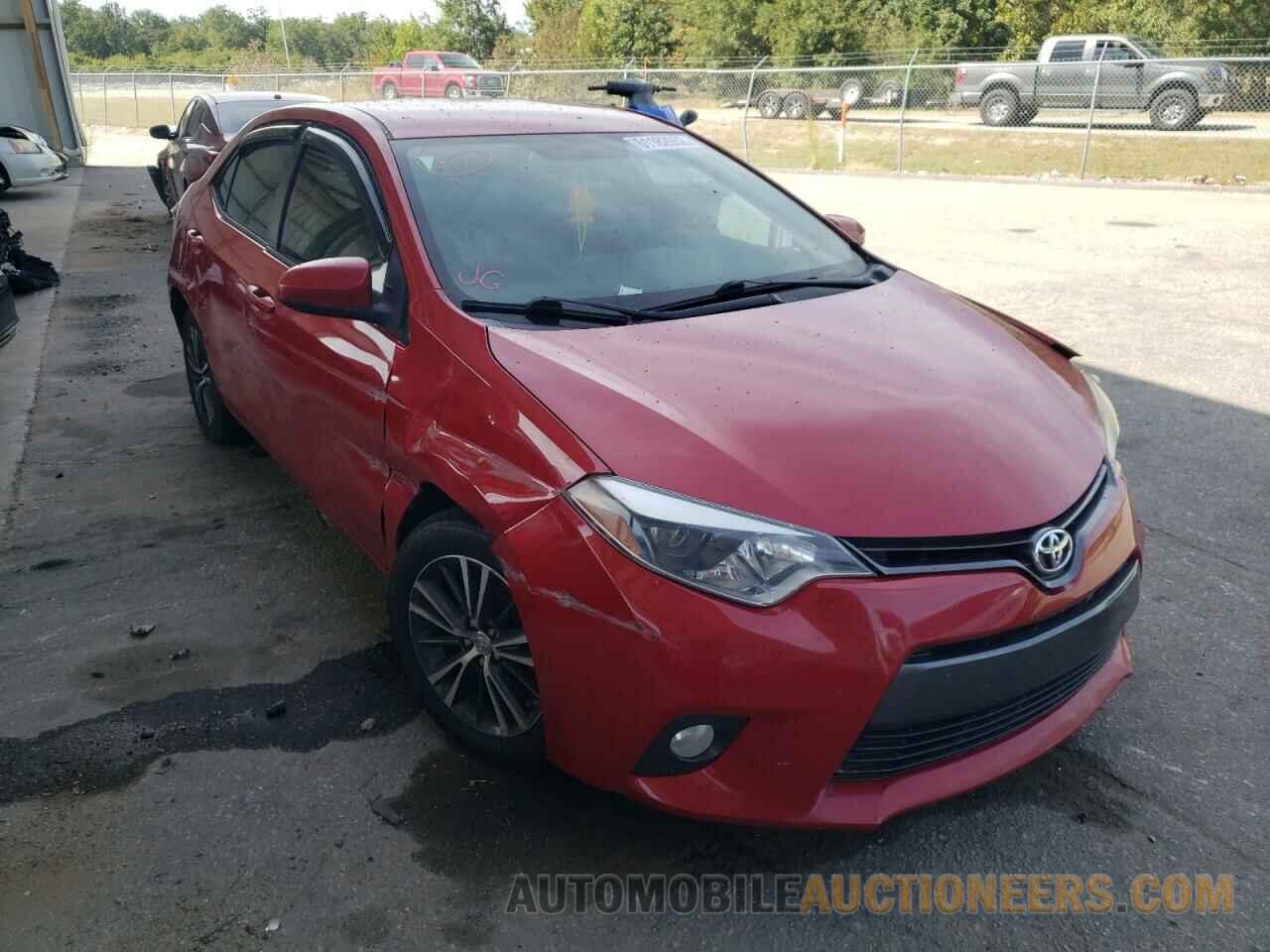 2T1BURHE9GC485322 TOYOTA COROLLA 2016