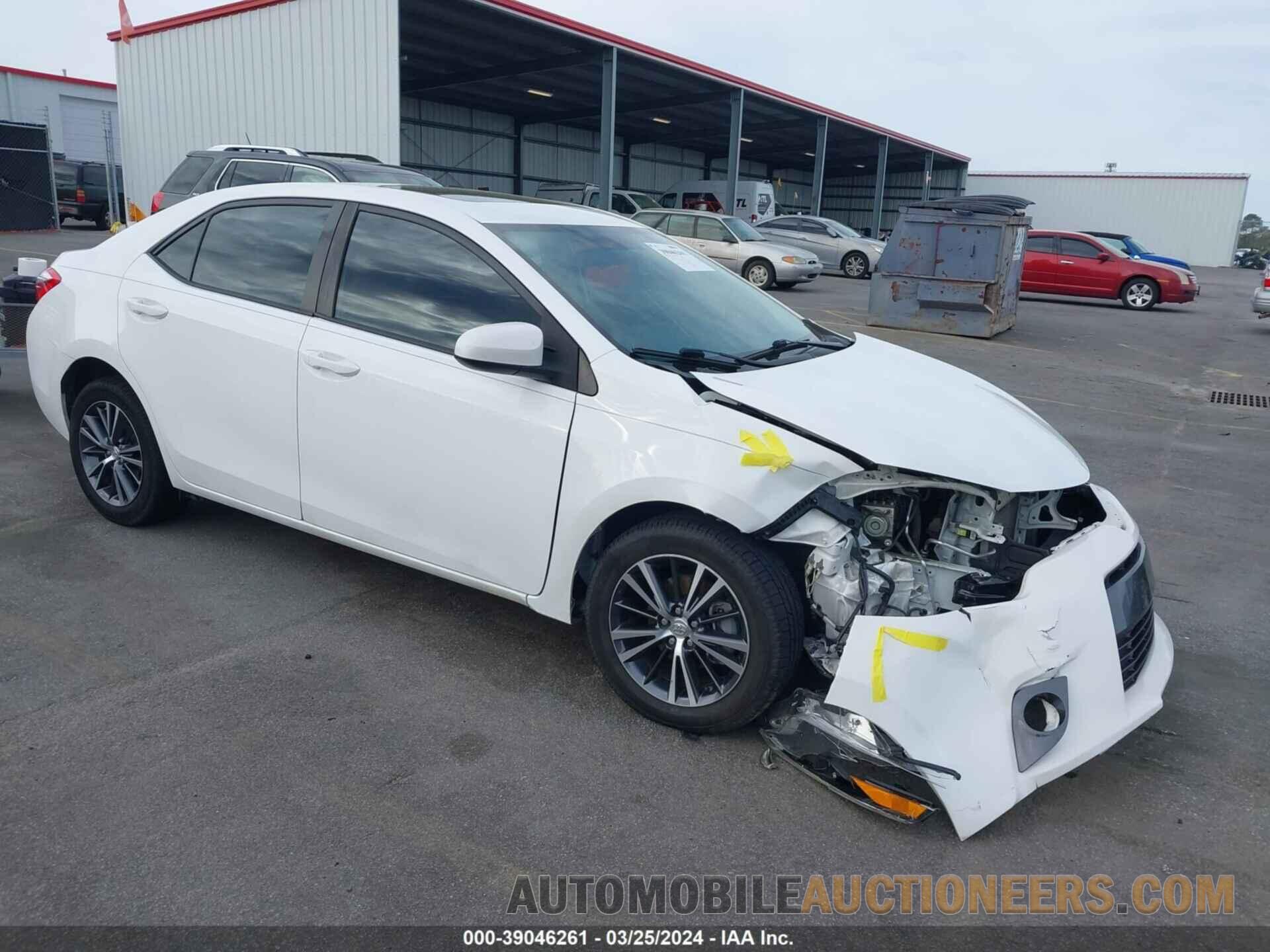 2T1BURHE9GC498782 TOYOTA COROLLA 2016