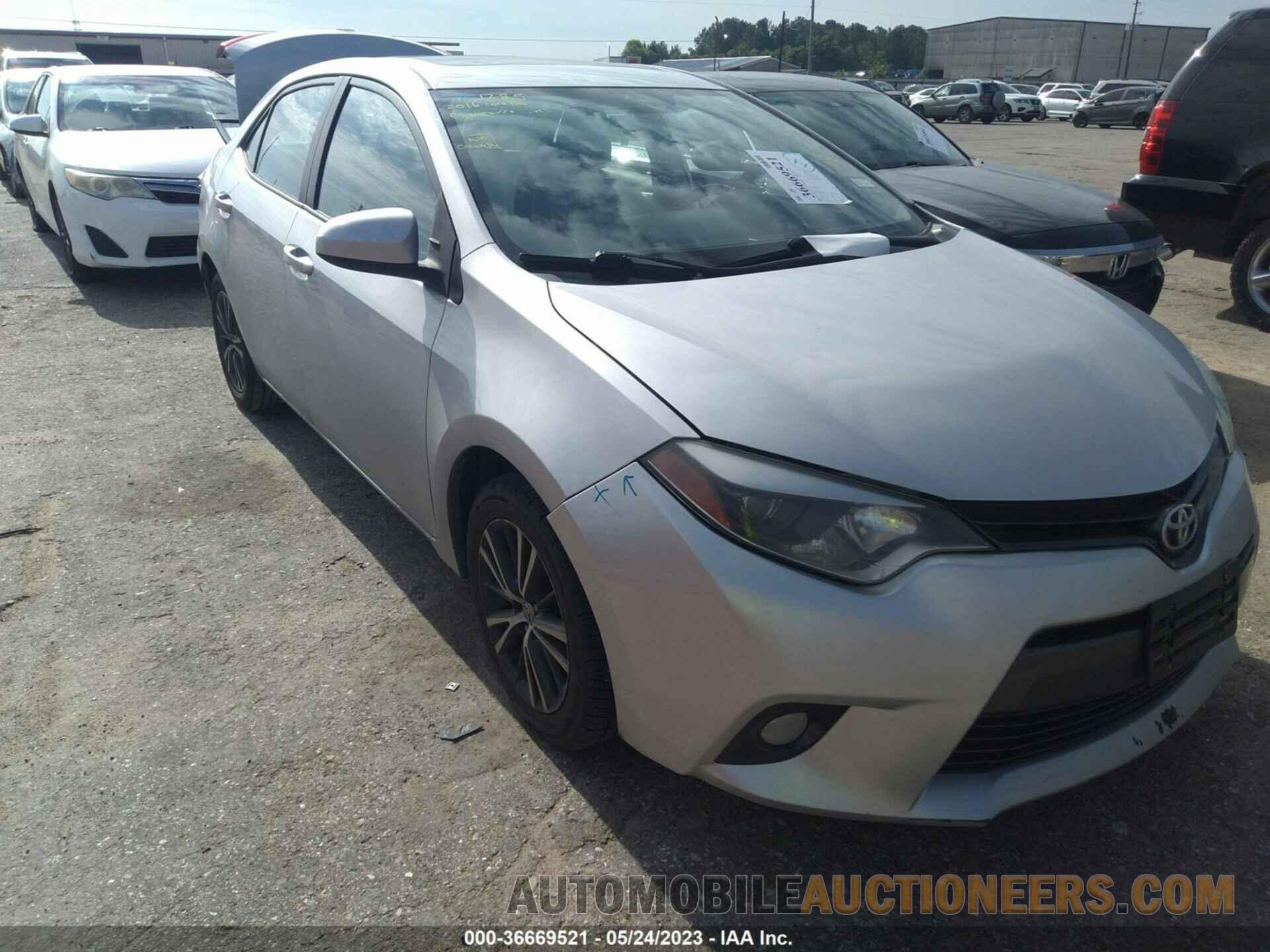 2T1BURHE9GC508274 TOYOTA COROLLA 2016