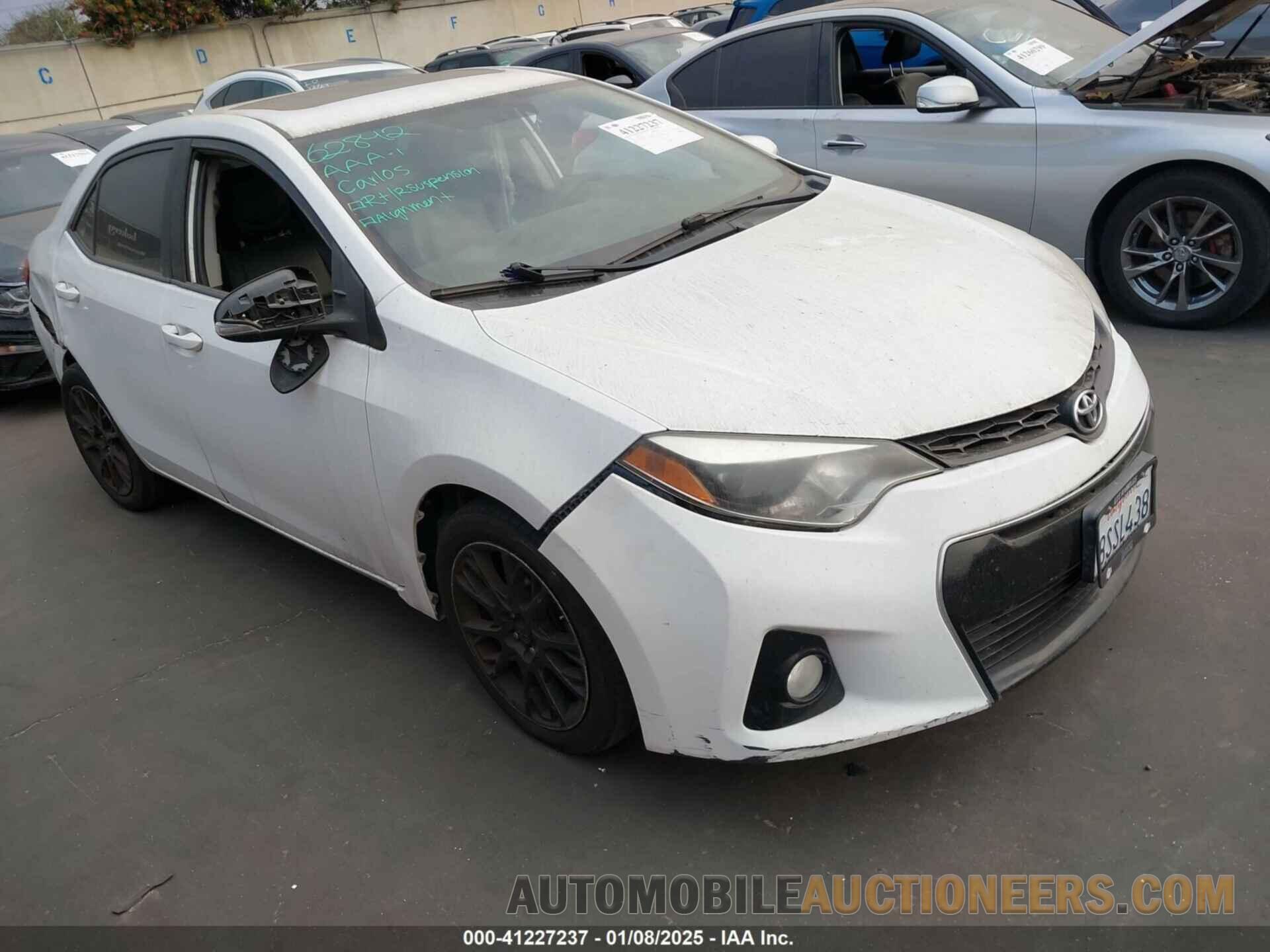 2T1BURHE9GC515760 TOYOTA COROLLA 2016